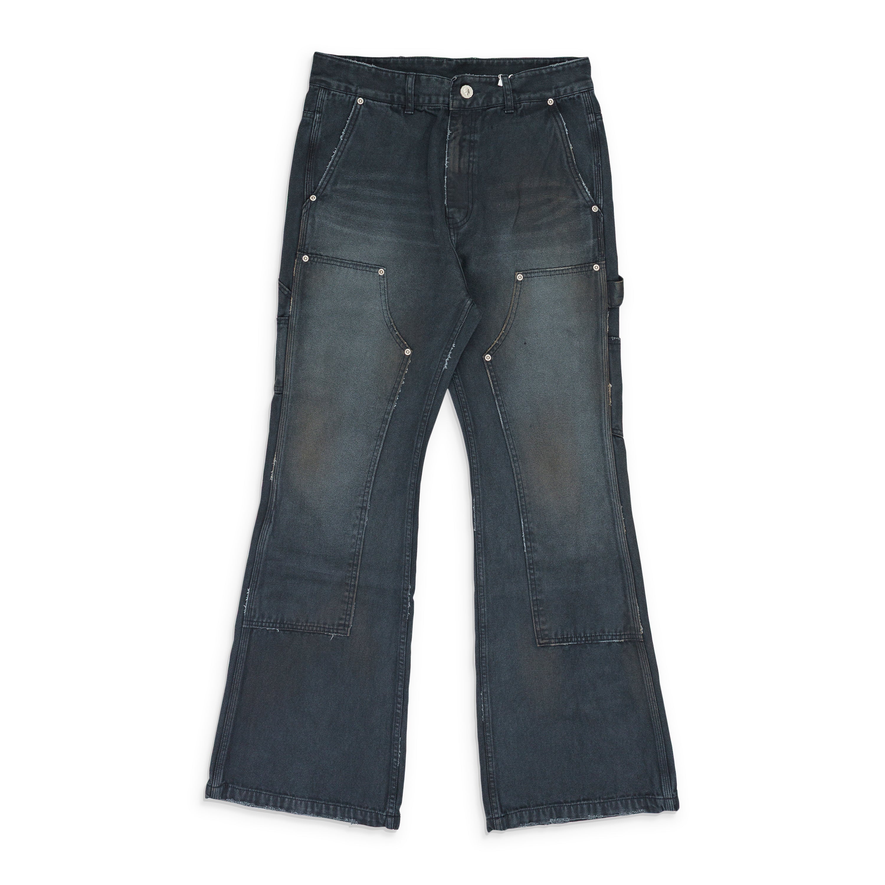 Protocol Index Carpenter Flared Pants Black