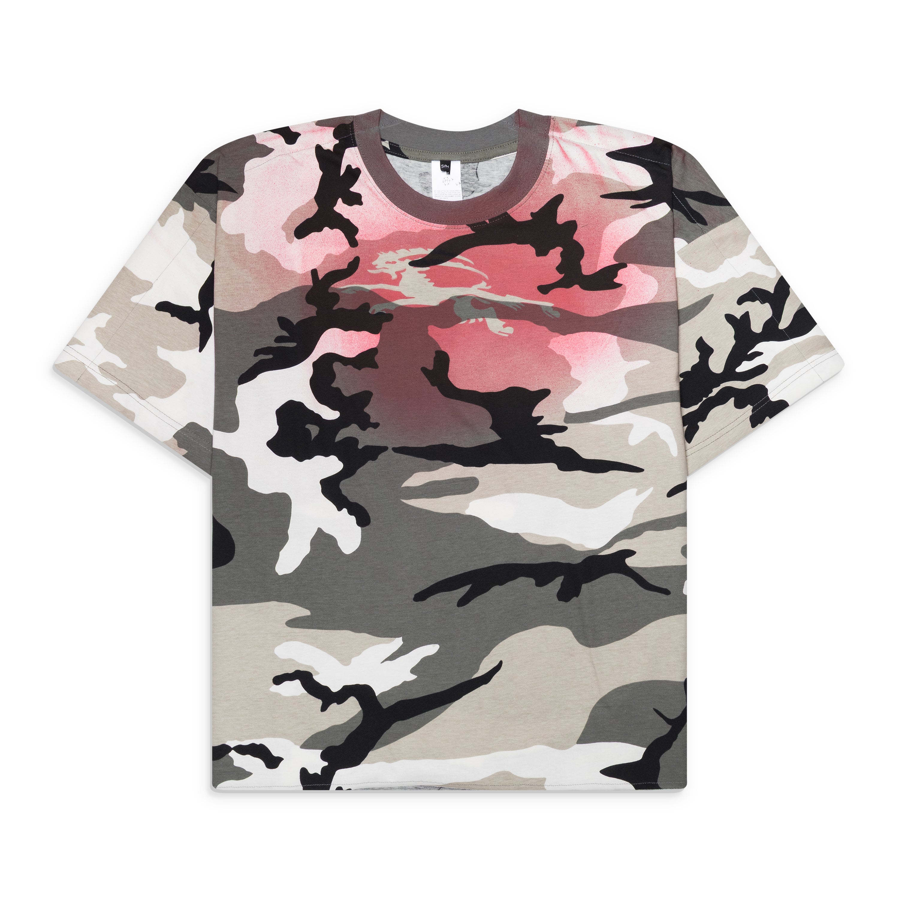 Protocol Index Fake Shoulder Seam T Shirts Grey