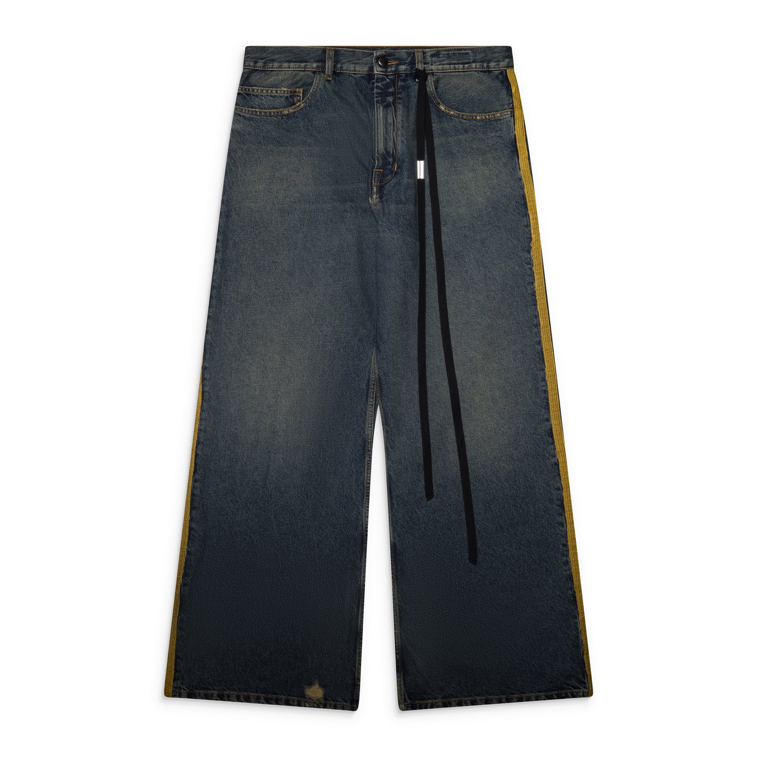 Ann Demeulemeester Flared Trousers Blue