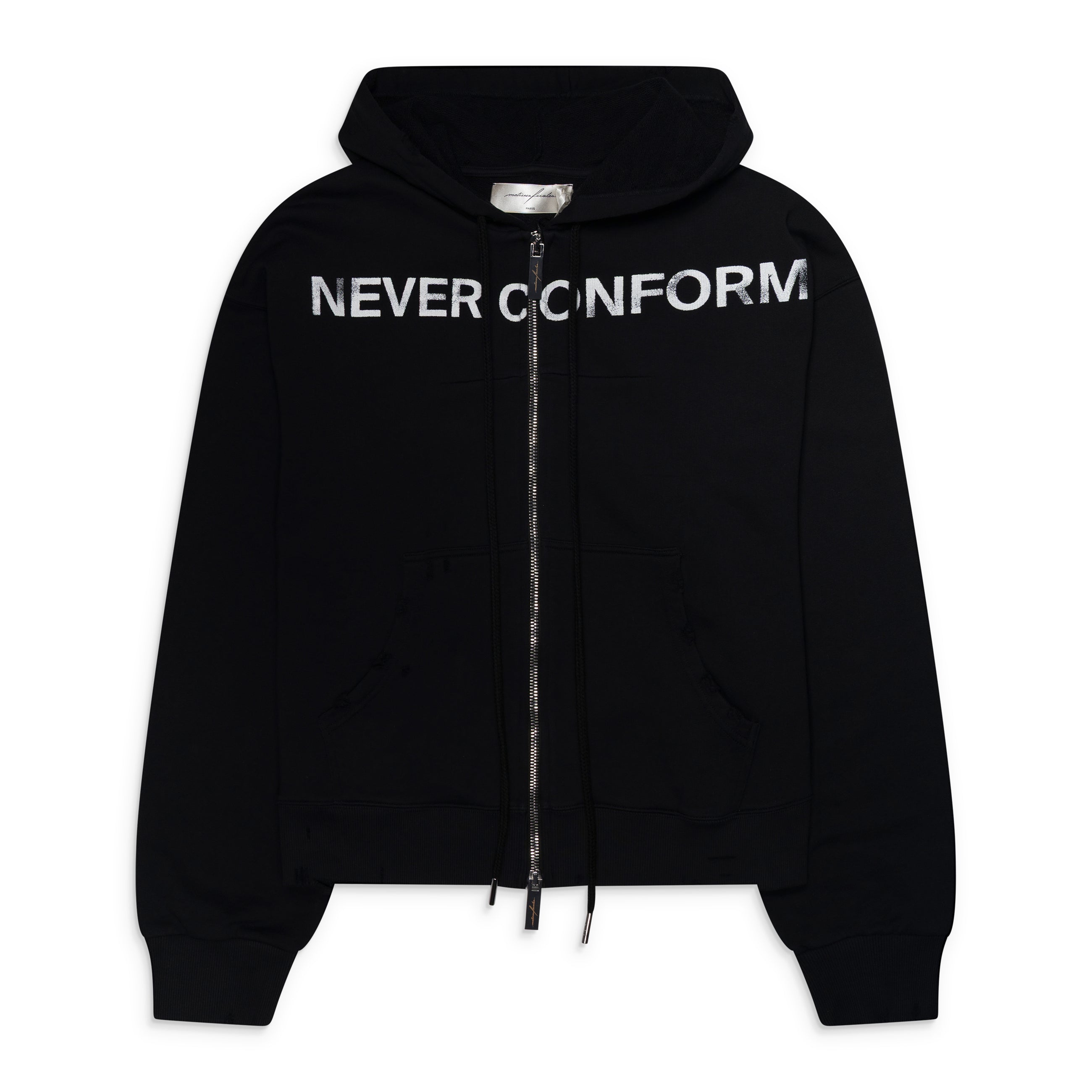 Matieres Fecales Never Conform Hoodie Black