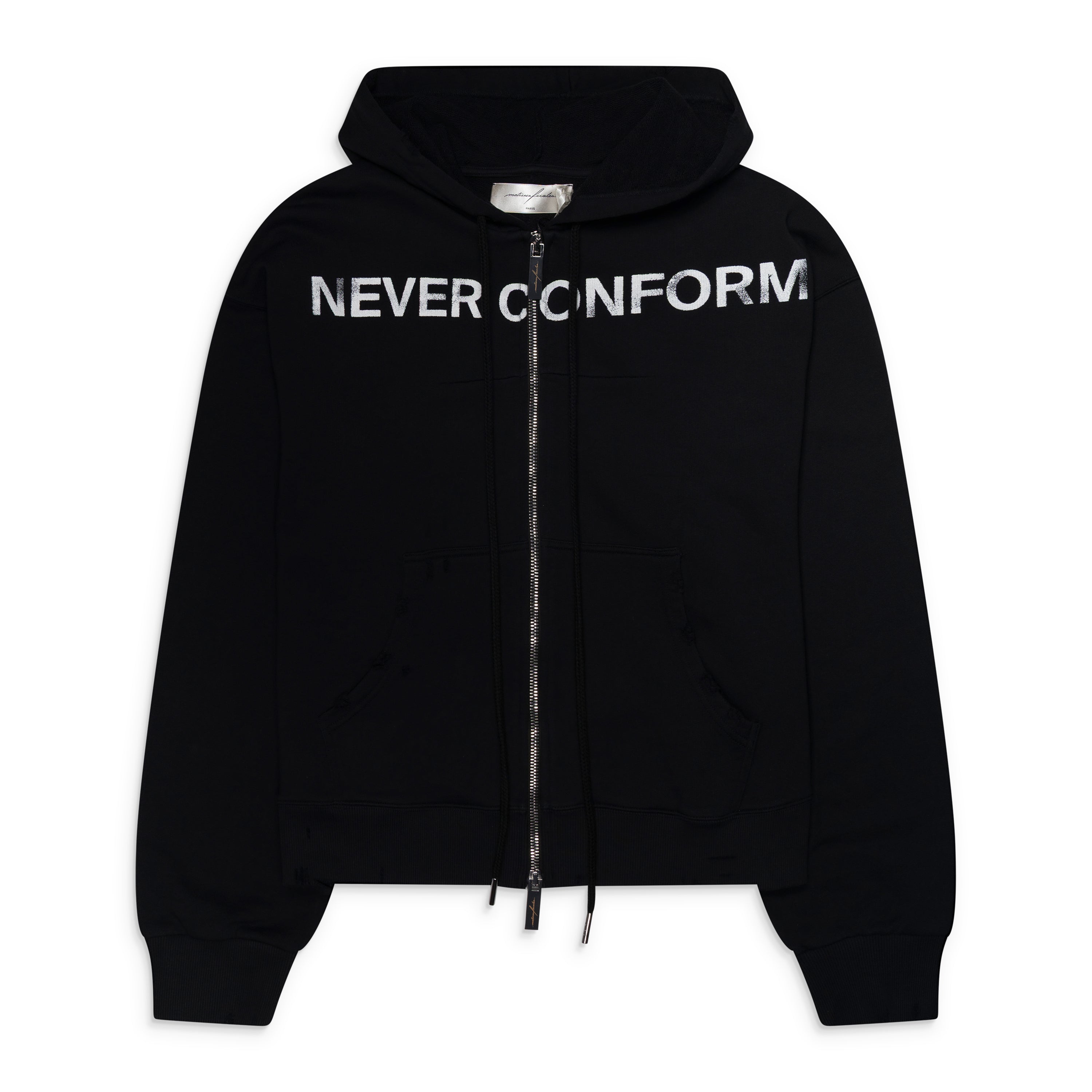 Matieres Fecales Never Conform Hoodie Black