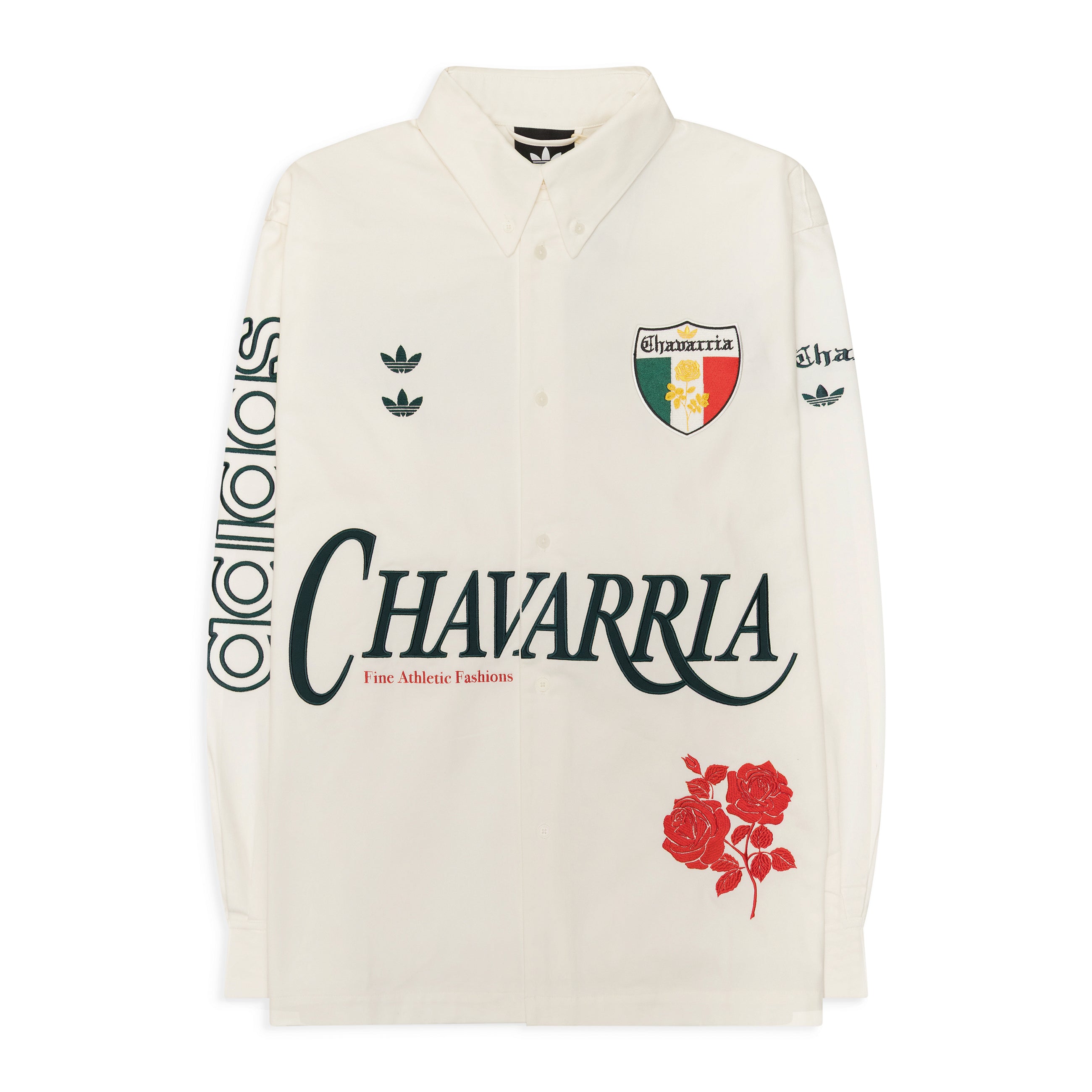Adidas x Willy Chavarria Button Up Shirt Cream