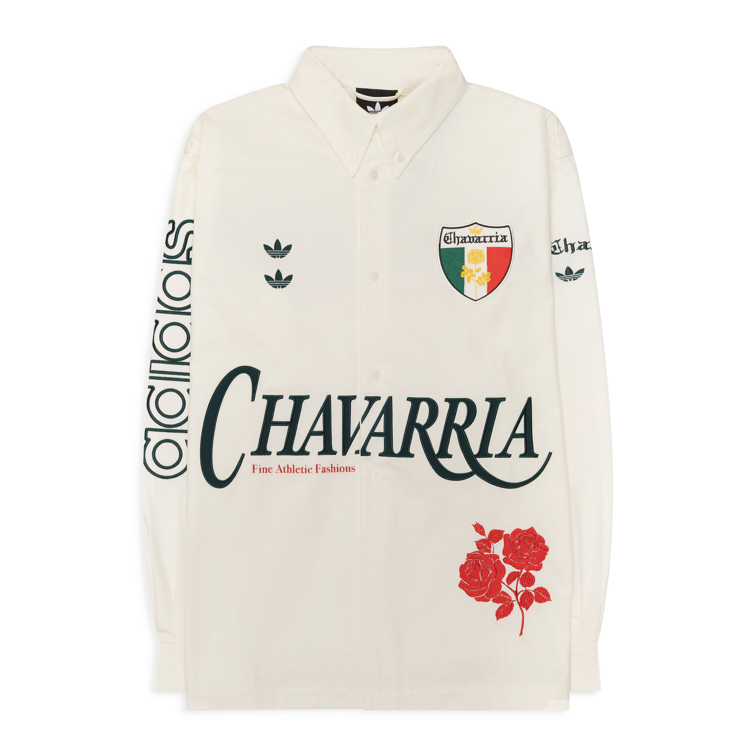 Adidas x Willy Chavarria Button Up Shirt Cream