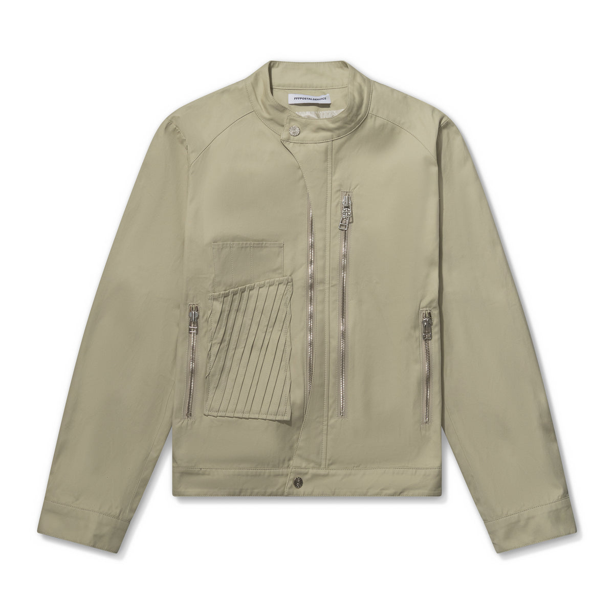 FFFPostalservice Wave Moto Jacket Beige