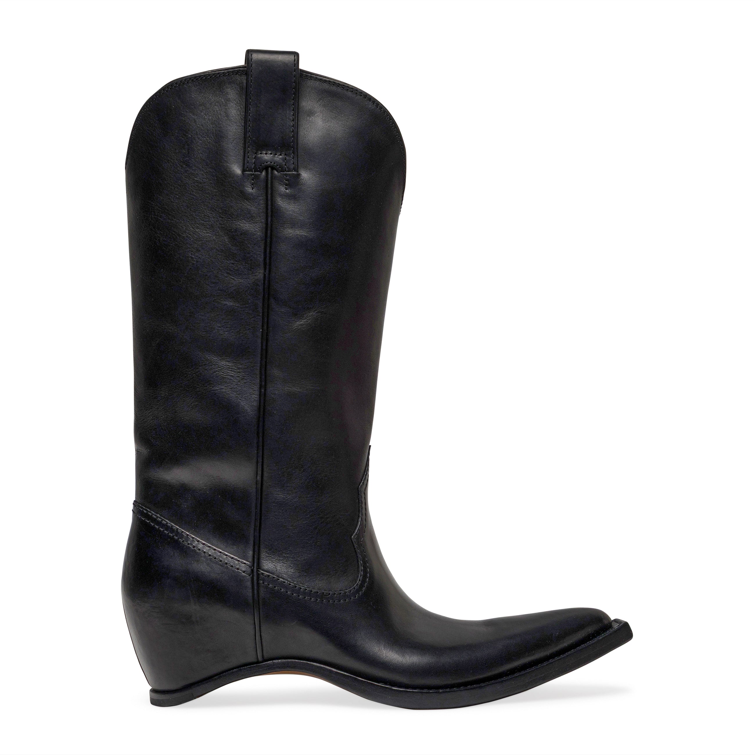 Maison Margiela Heel-Less Western High Boots H45 Black