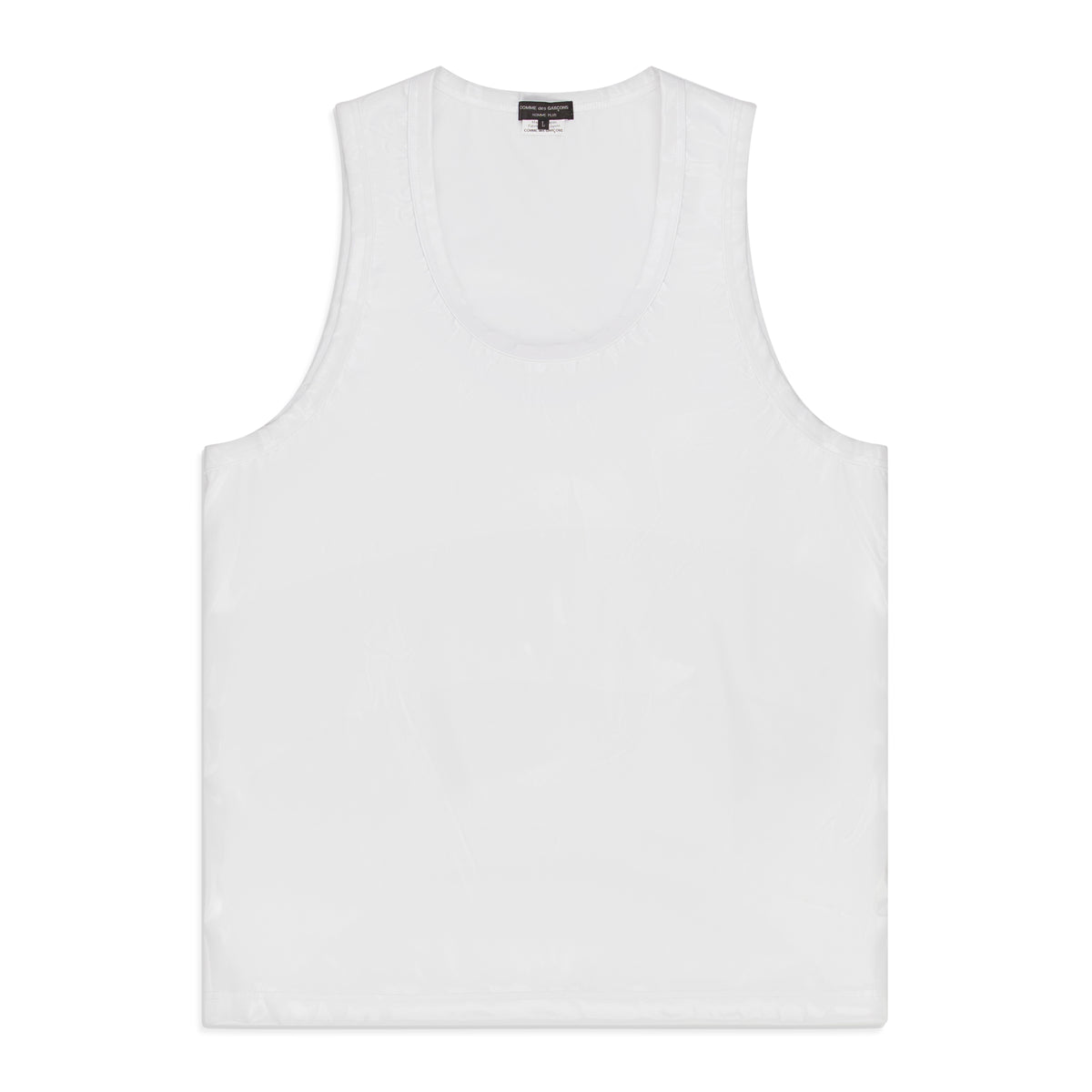 Comme Des Garcons Homme Plus Tank Top White