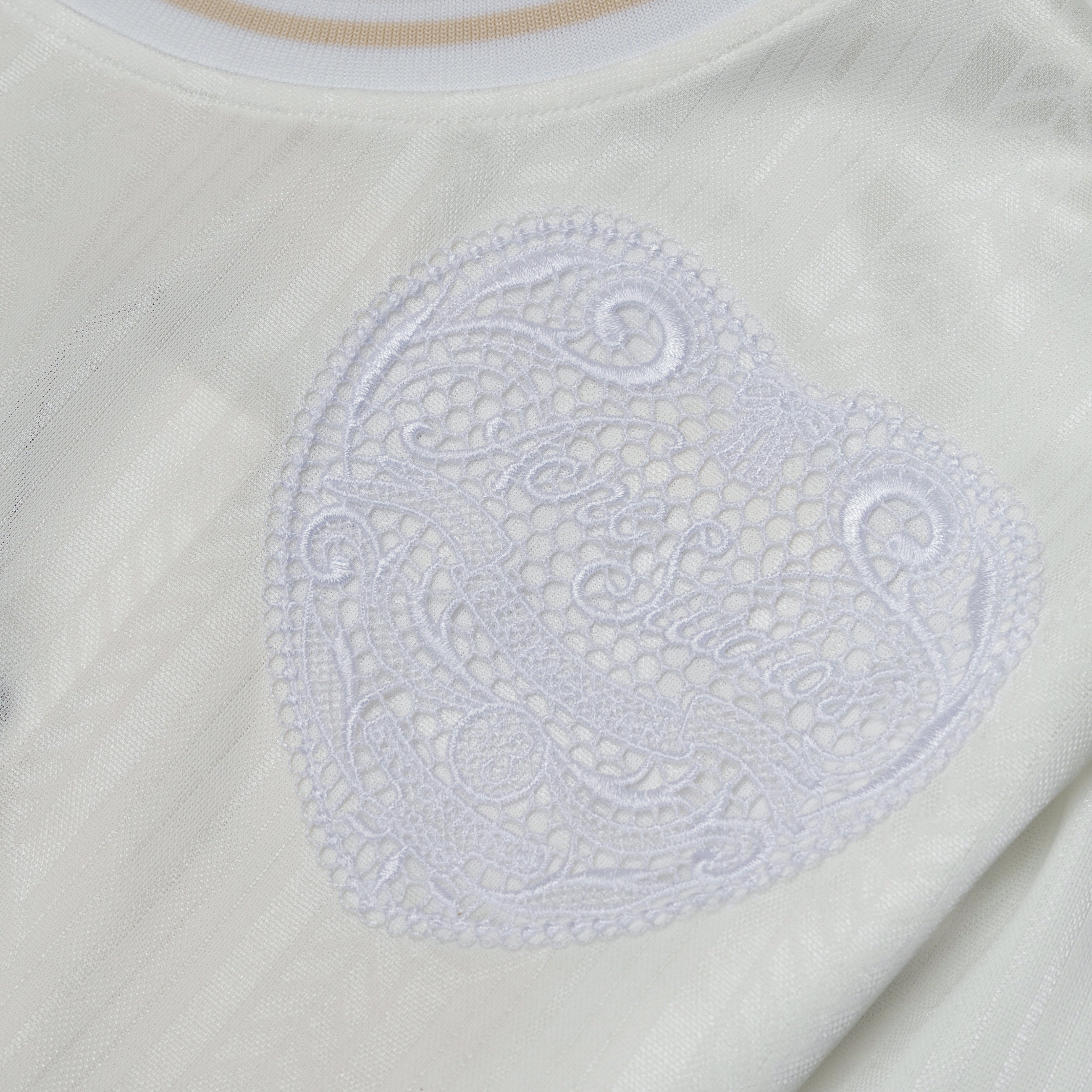 Acne Studios Logo Sports Long Sleeve Jersey White