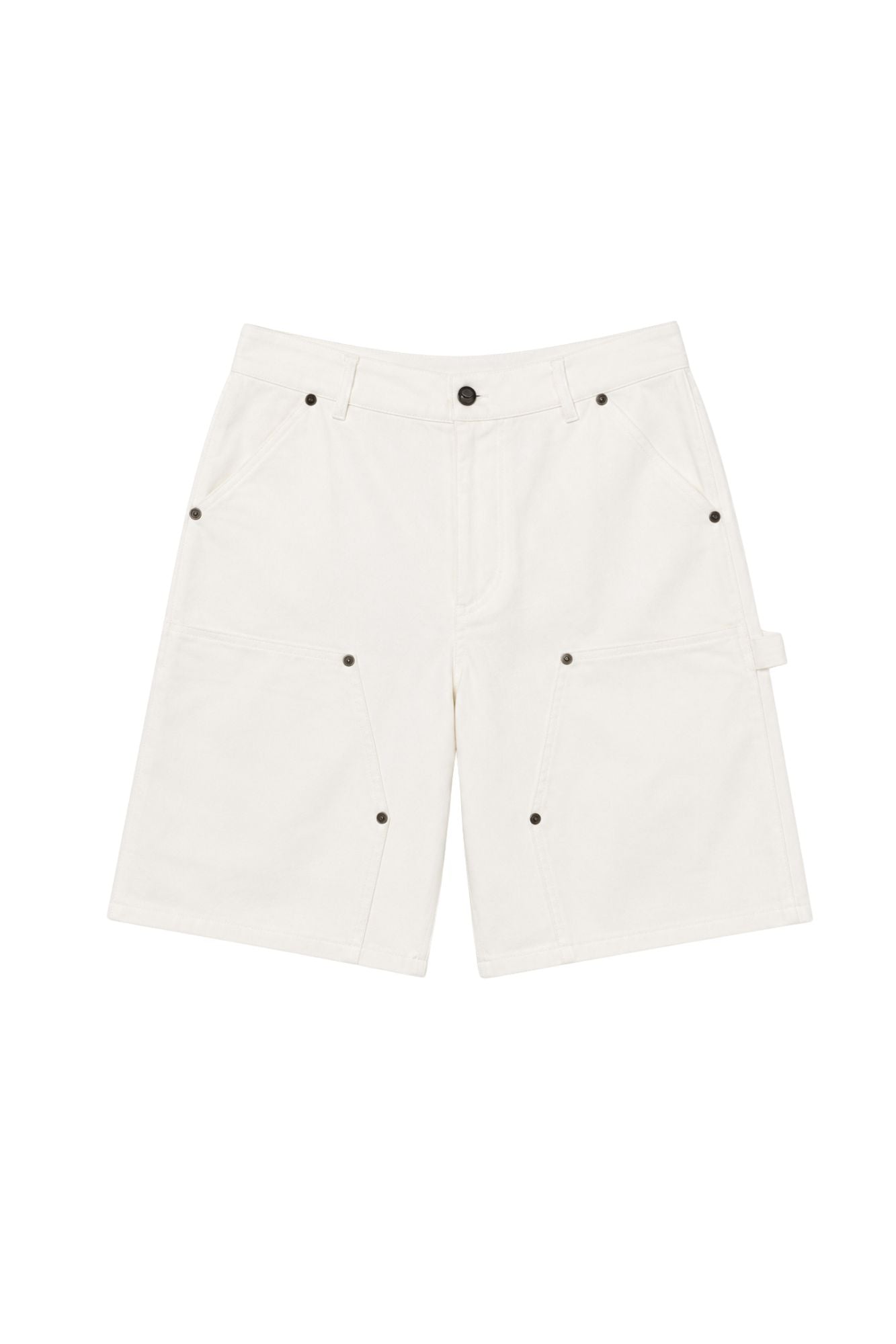 PACHA Men's Woven Carpenter Shorts White