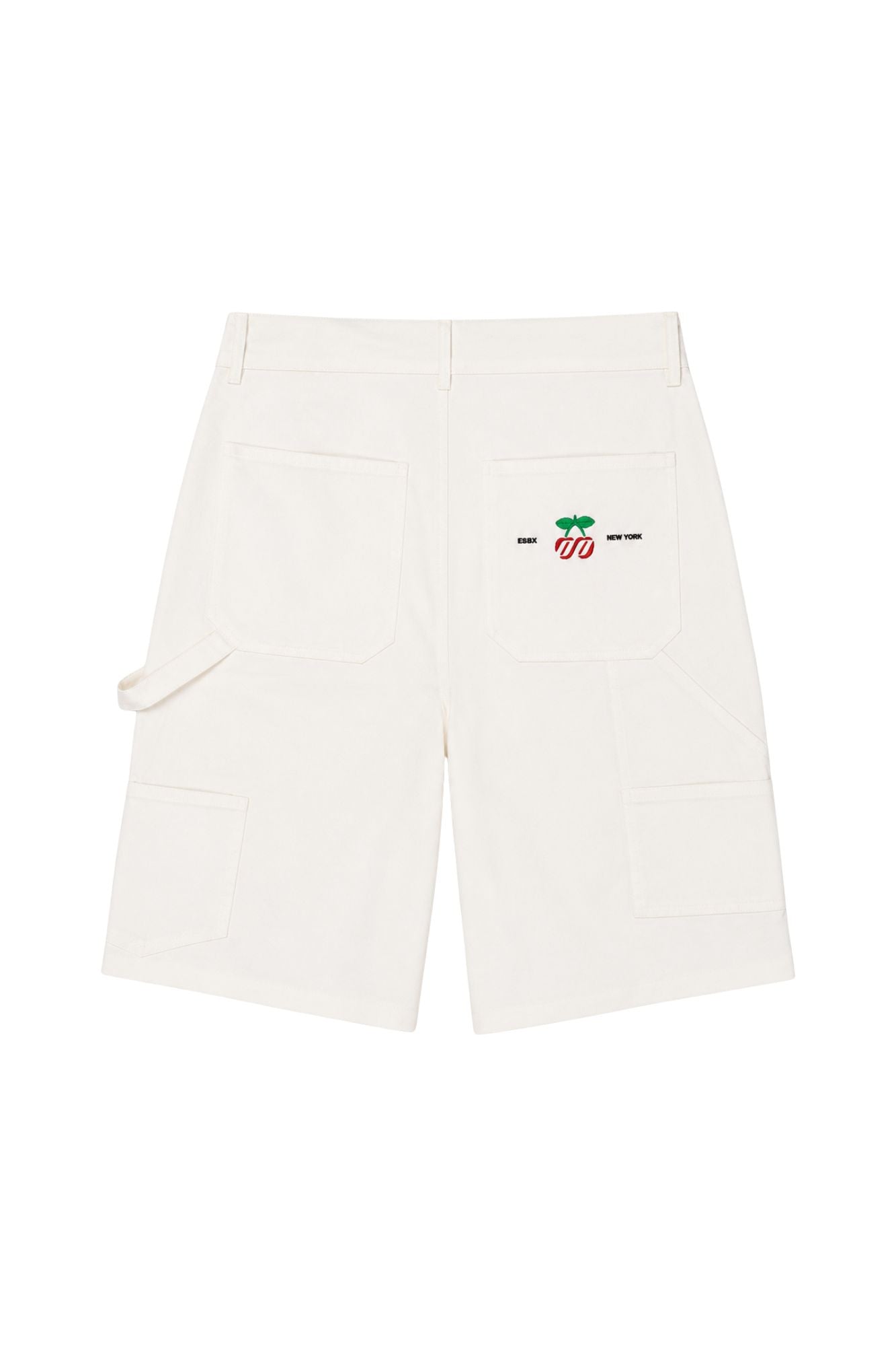 PACHA Men's Woven Carpenter Shorts White