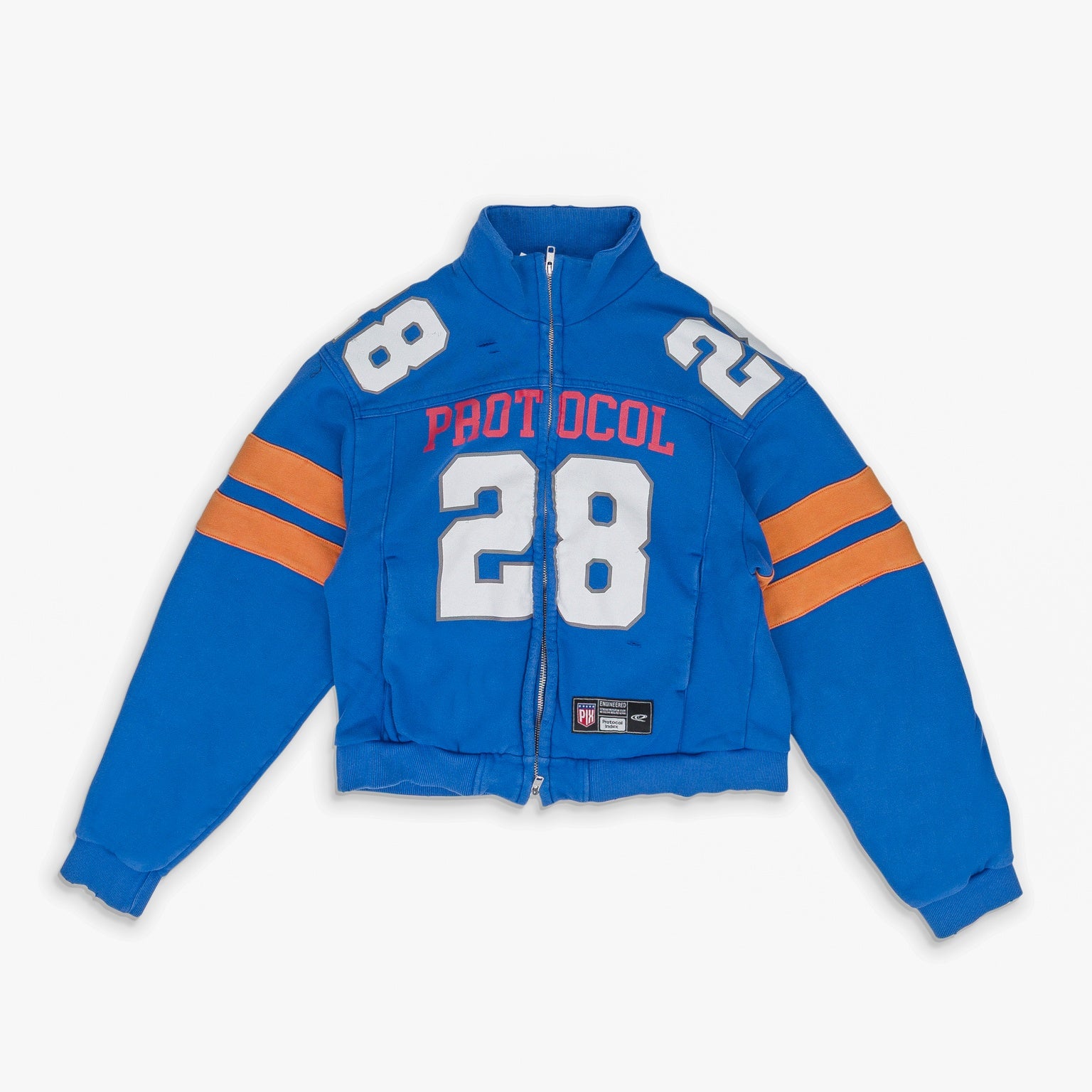 Protocol Index Football Jersey Track Jacket Blue