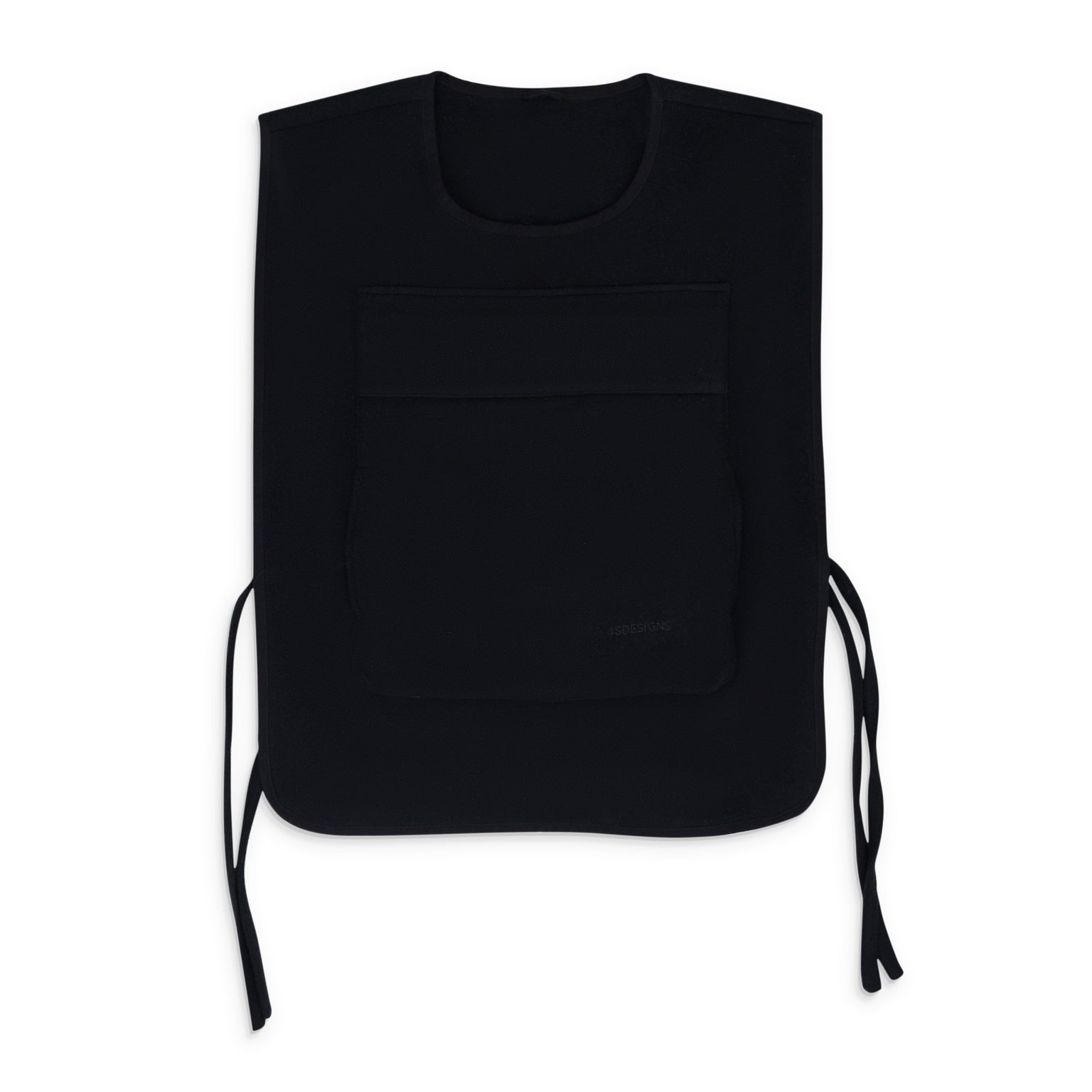 4SDESIGNS Nos Vest Black