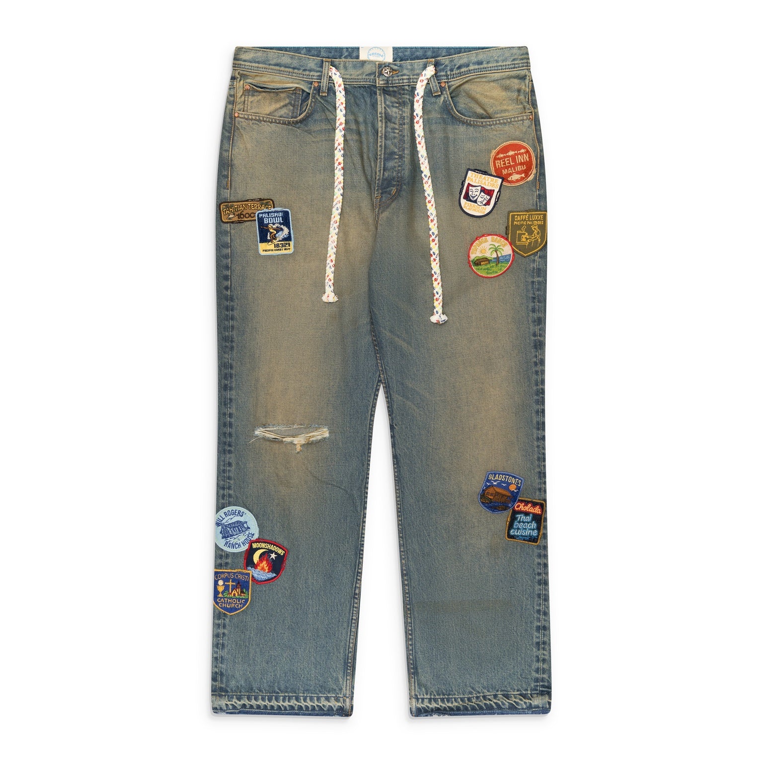 Ercole Studio Palisades Denim Pant Blue