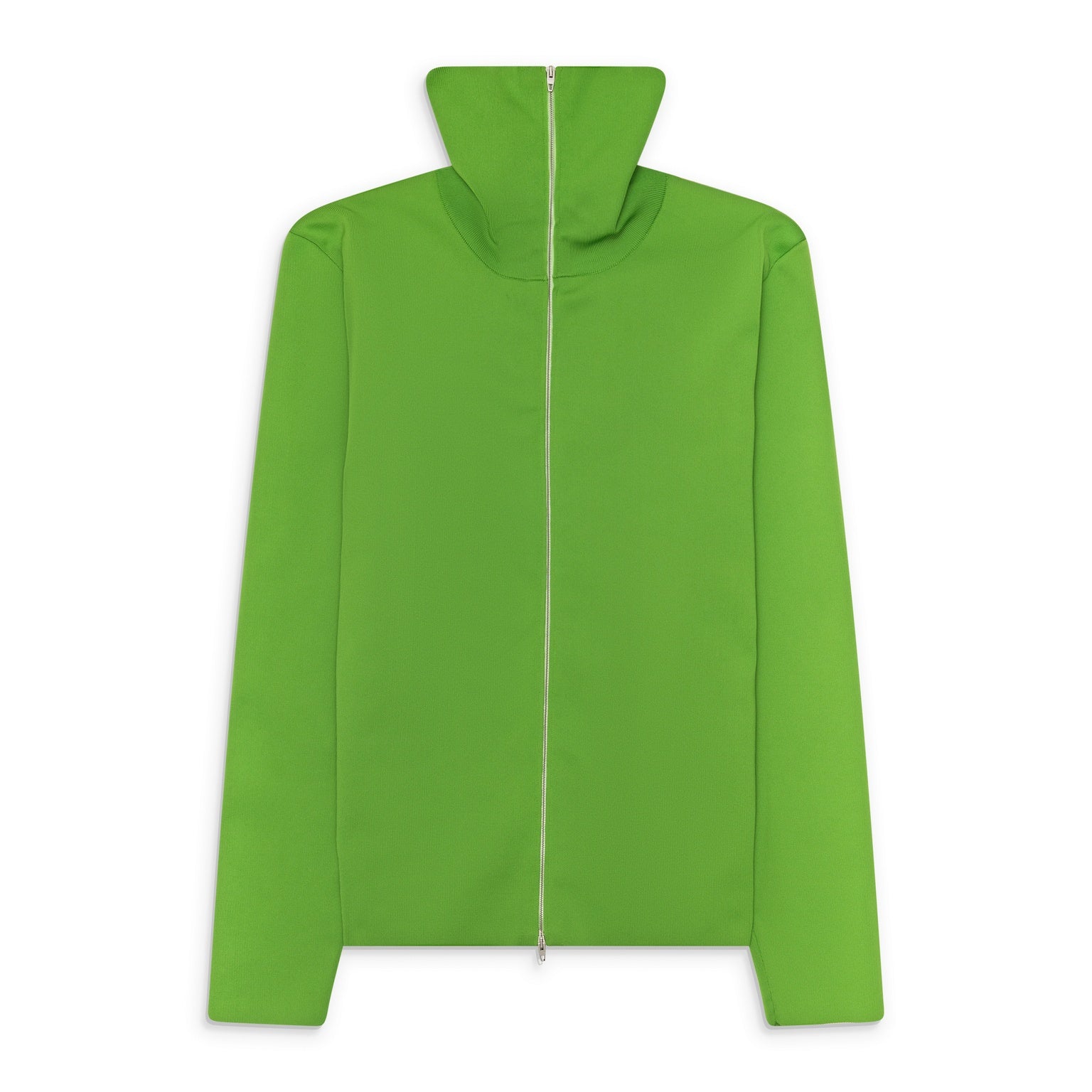 Jil Sander Zip Up Cardigan Green