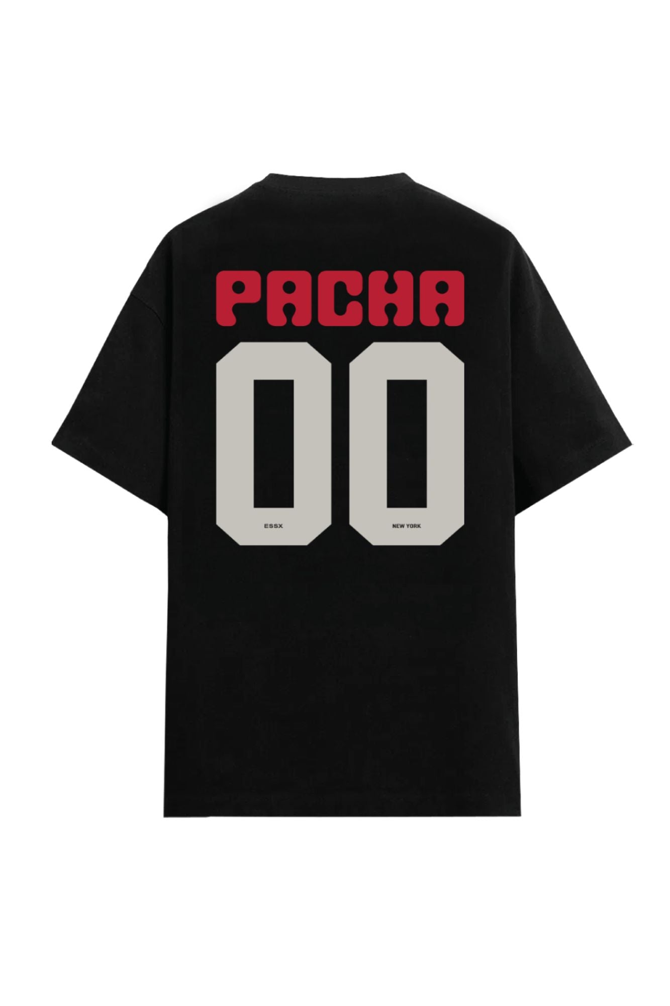 PACHA Unisex T-Shirt Pacha 00 1 Black
