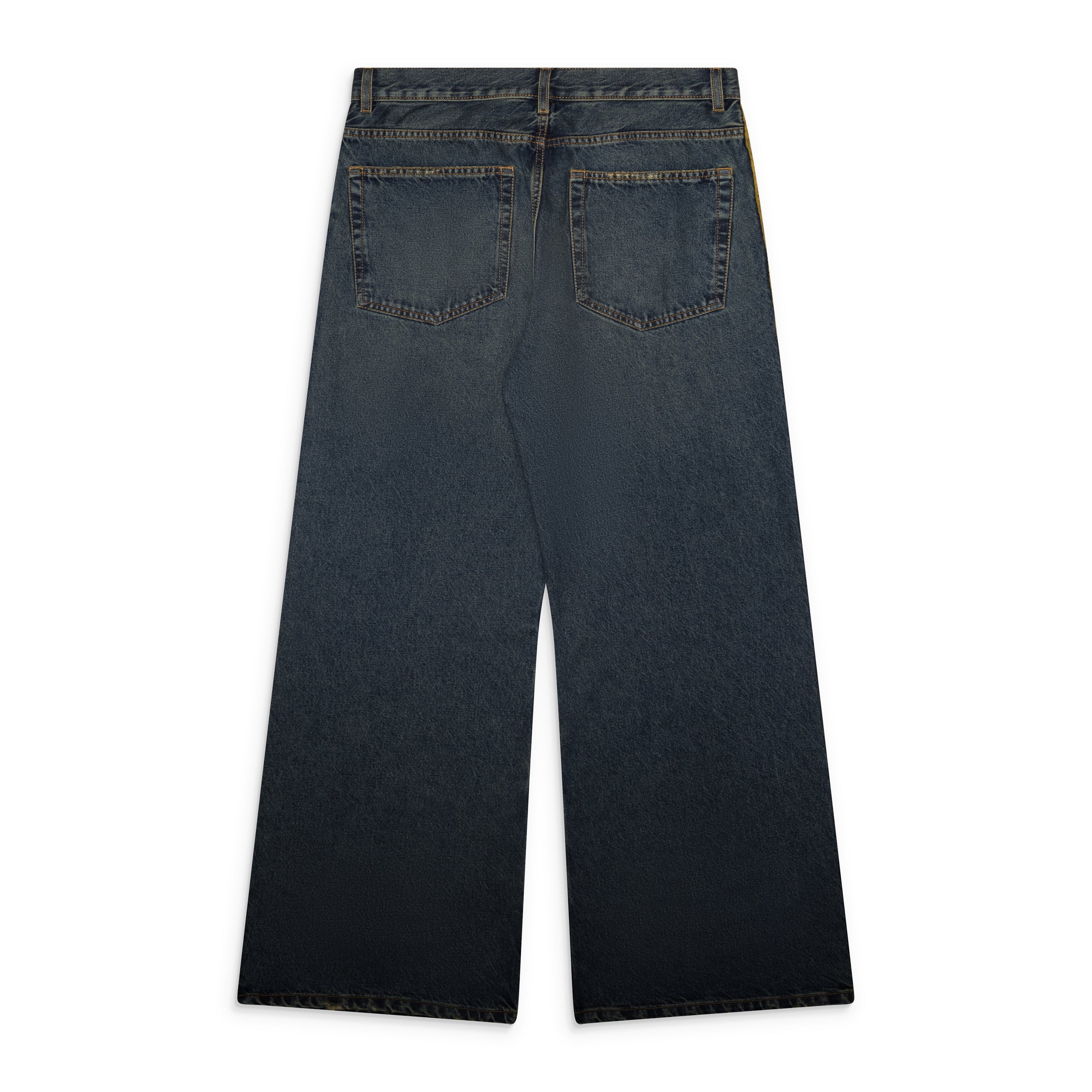 Ann Demeulemeester Flared Trousers Blue