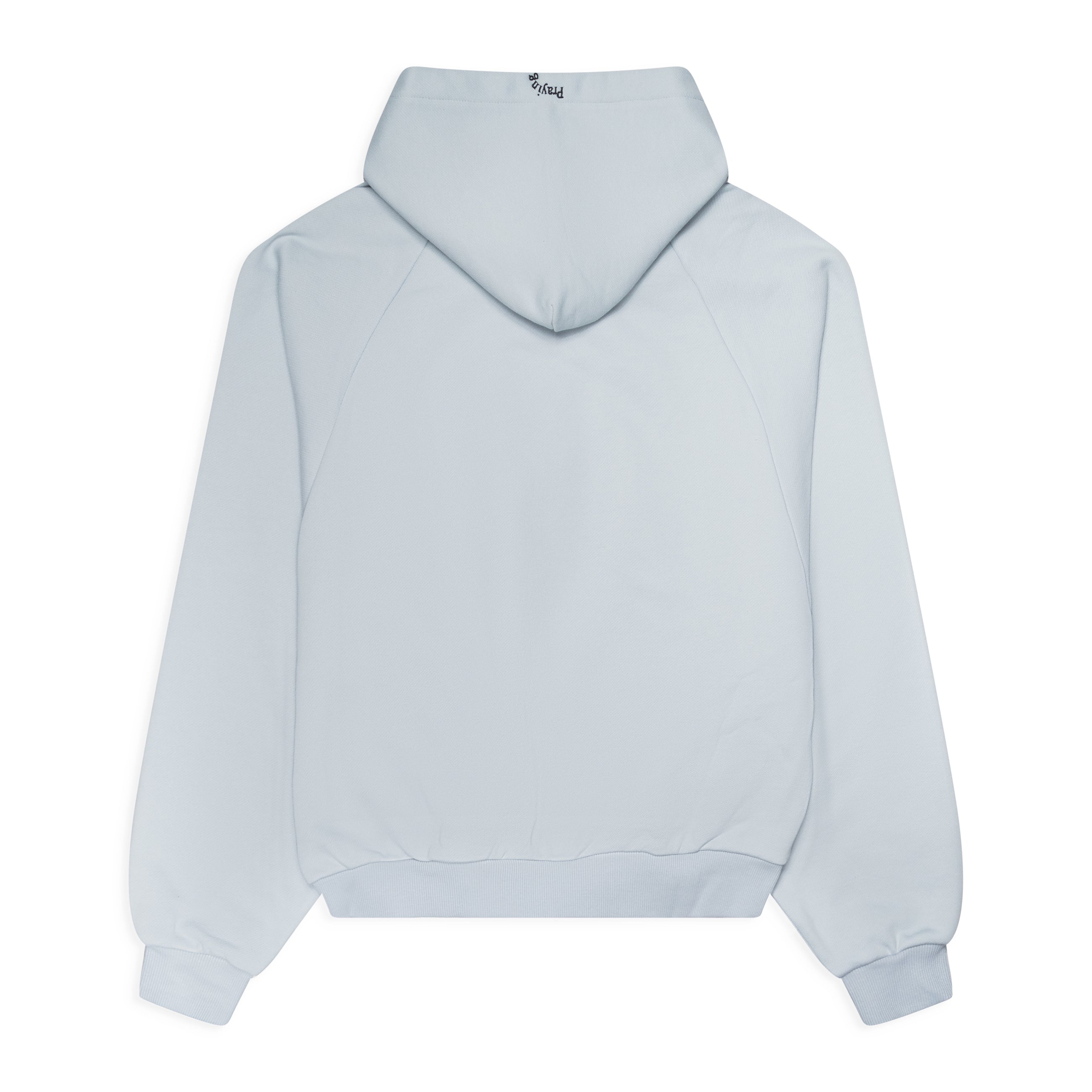 Praying Hating Me Hoodie Blue