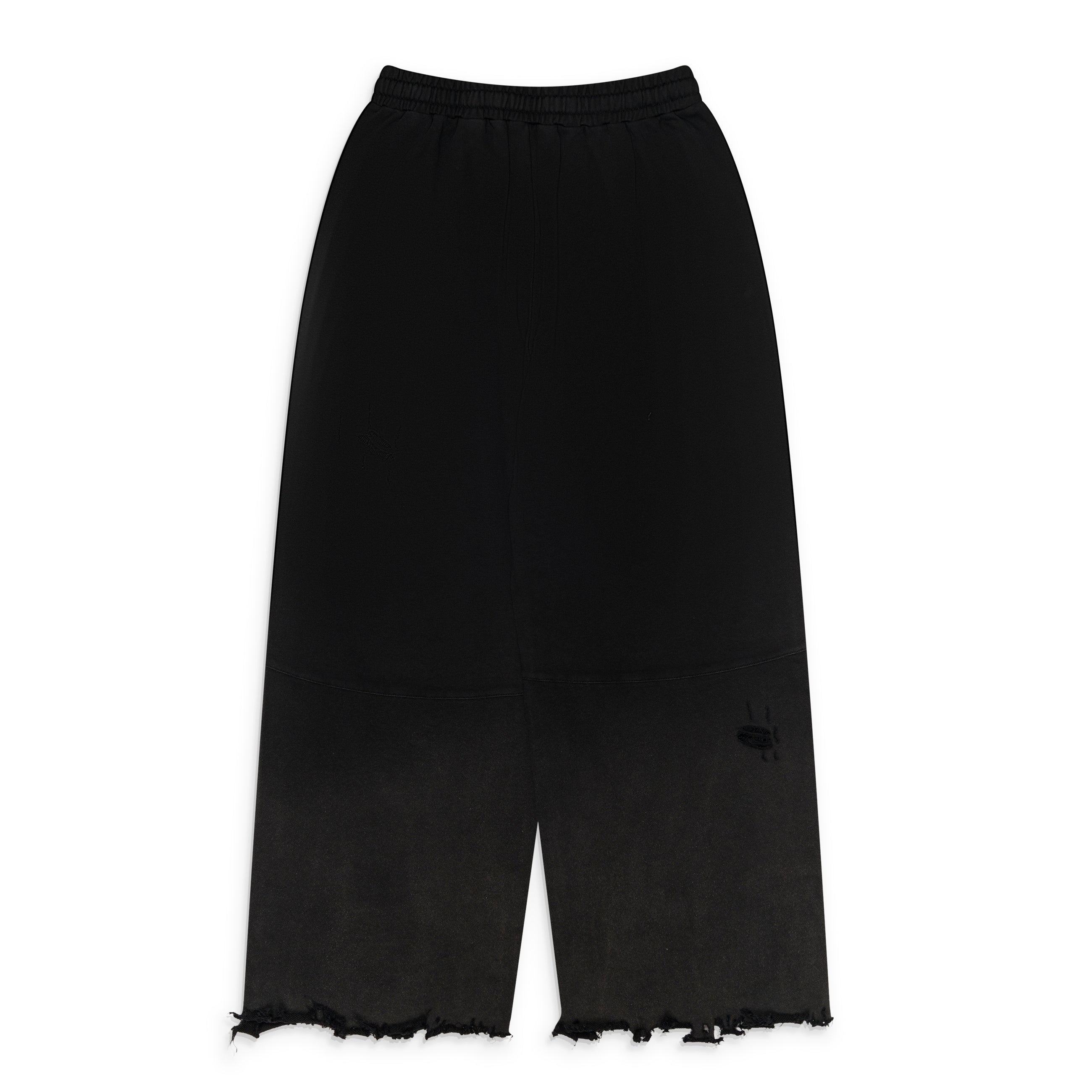 Troubled Waters Tattoo Sweatpants Black