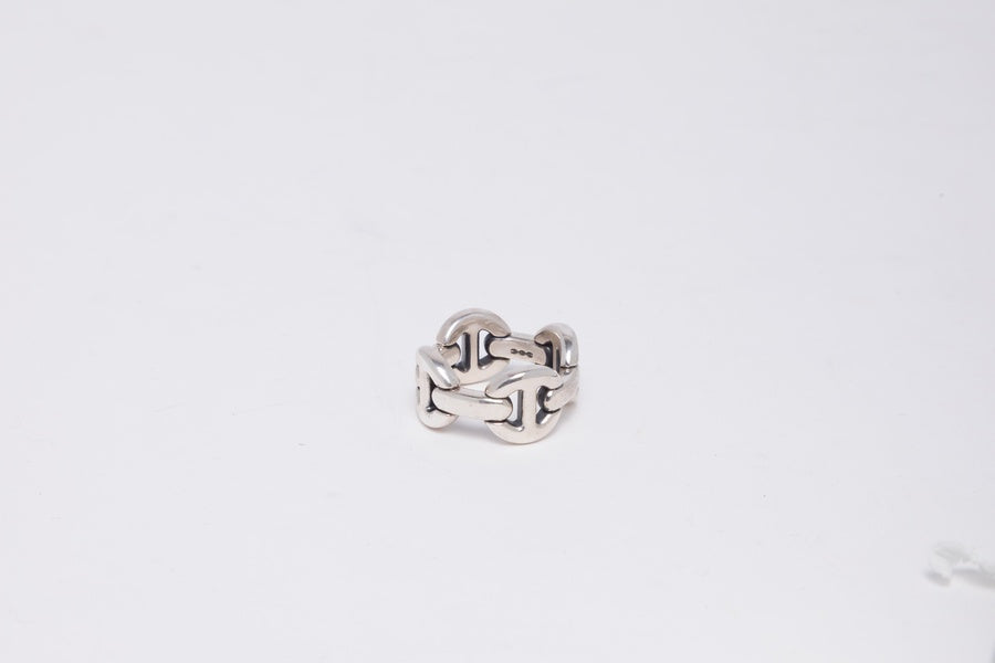 Hoorsenbuhs Quad Link Ring Silver
