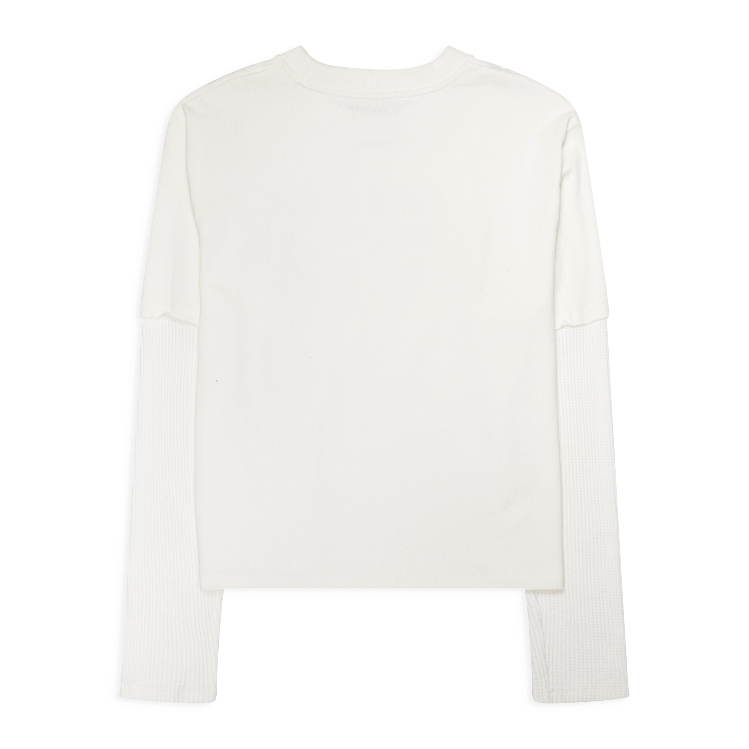 424 x Hoorsenbuhs Cropped Double Sleeve With Thermal White