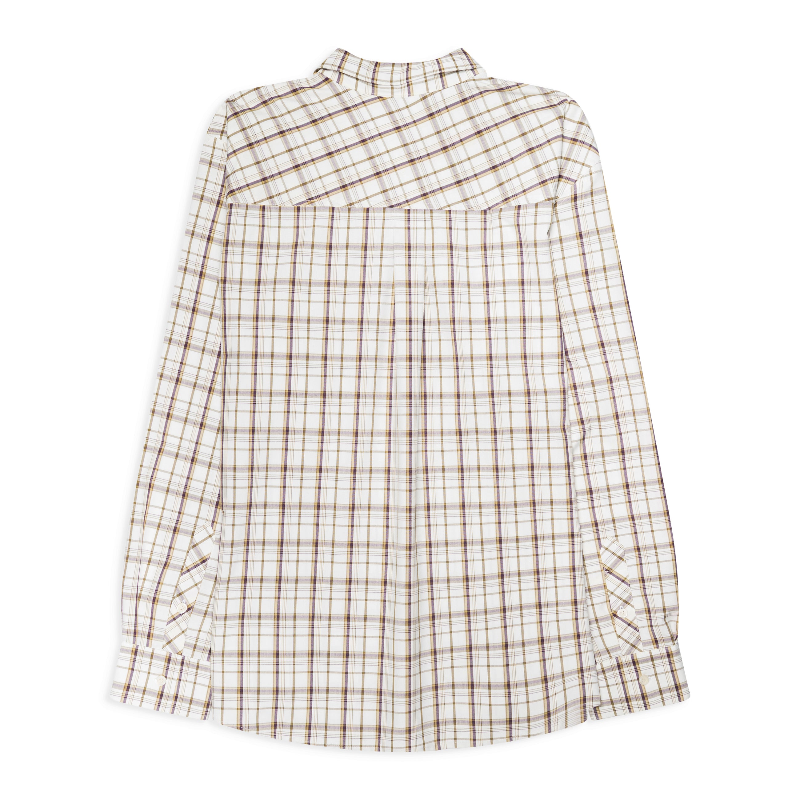Bryan Jimenez  Plaid Shirt Brown