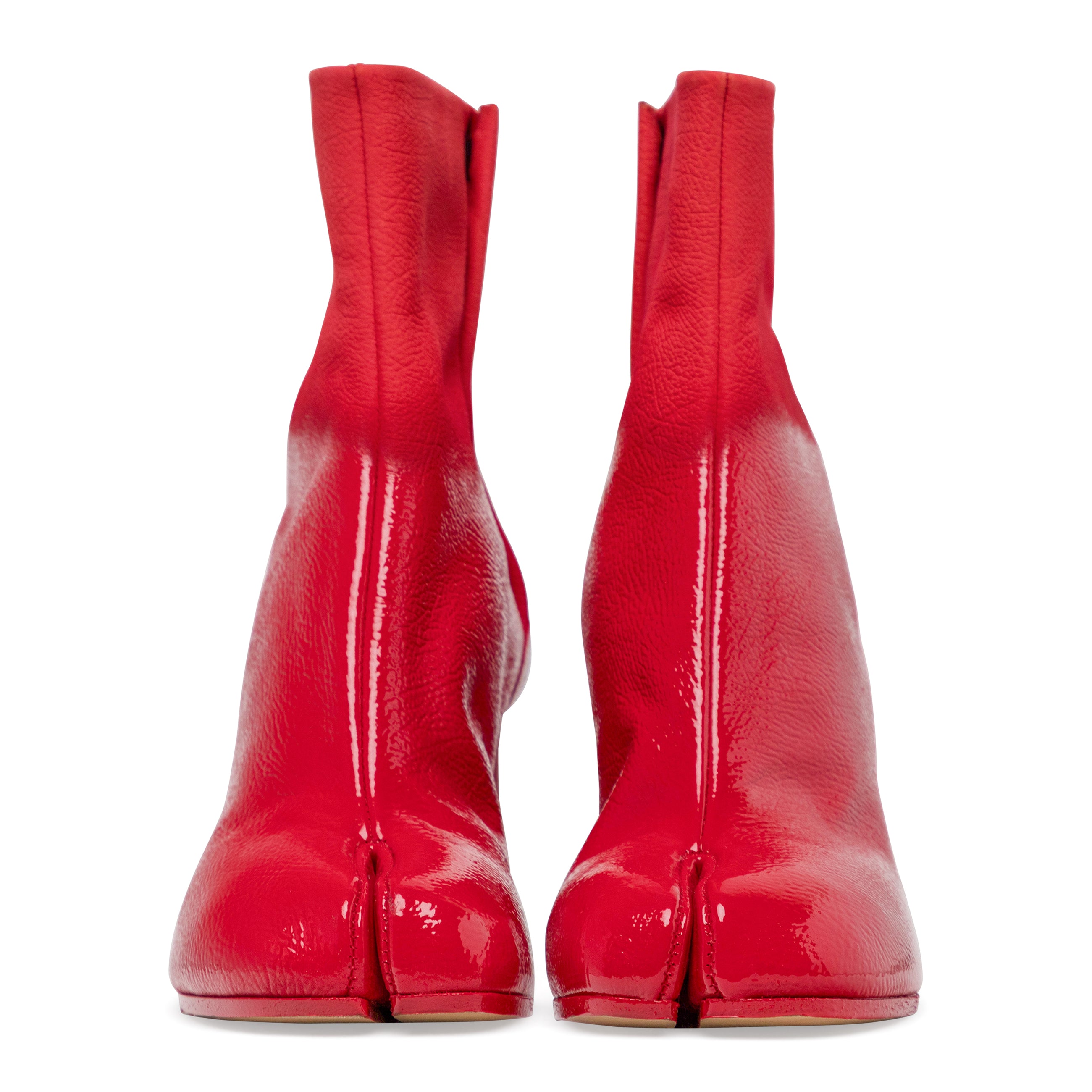 Maison Margiela Tabi Ankle Boots H80 Red