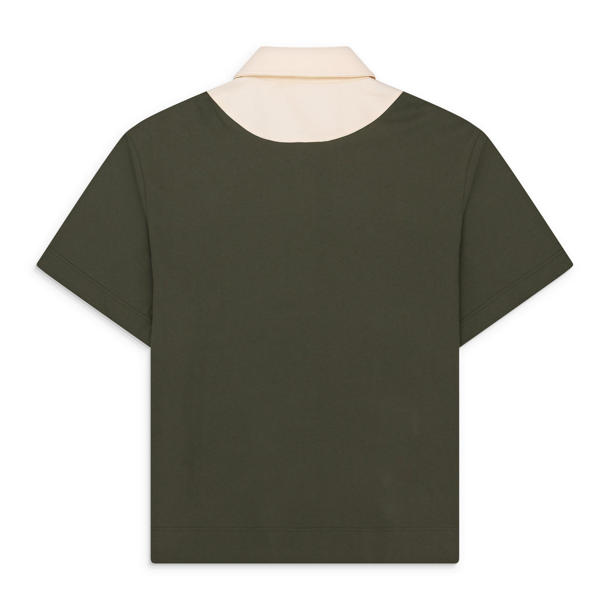 Simone Rocha Lace Up Rugby Polo W/ Emb Green