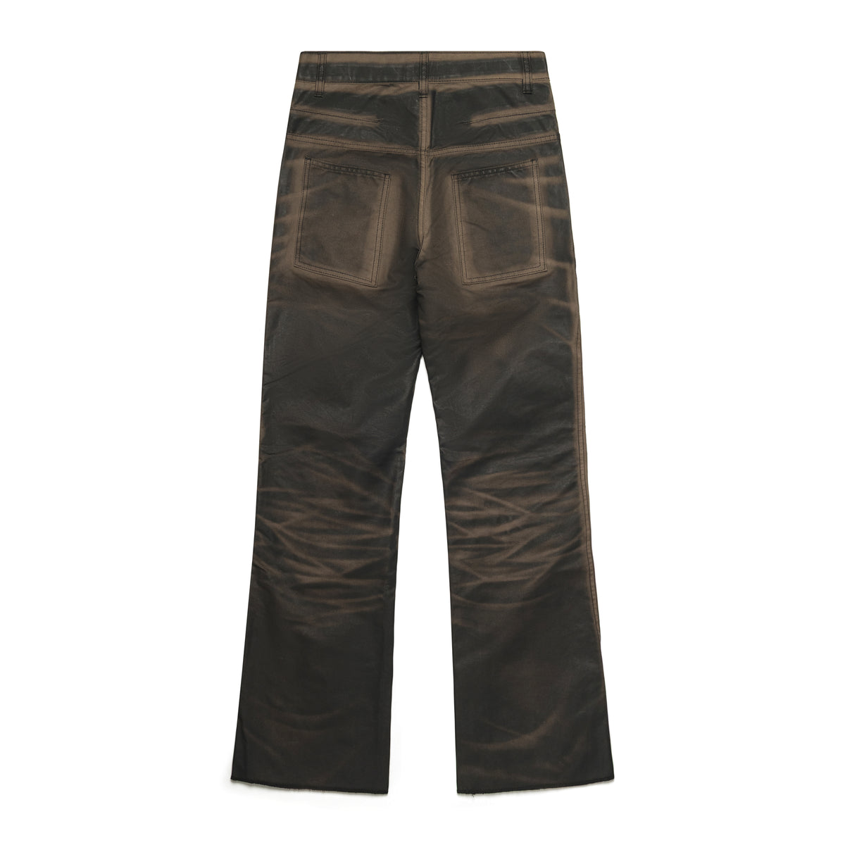 Thug Club Snake Boot Pants Washed Black