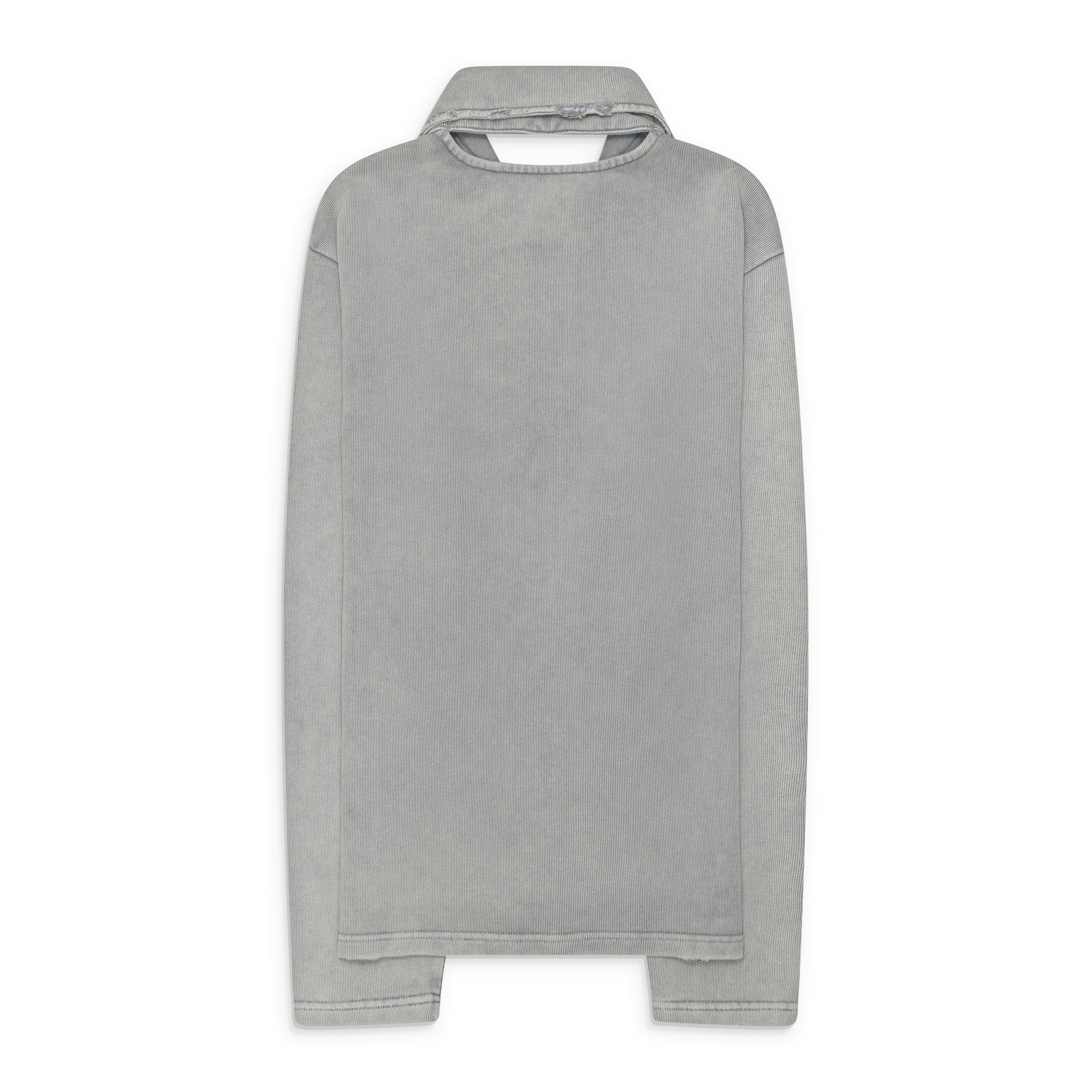 Camper Lab Logo Polo Sweatshirt Grey
