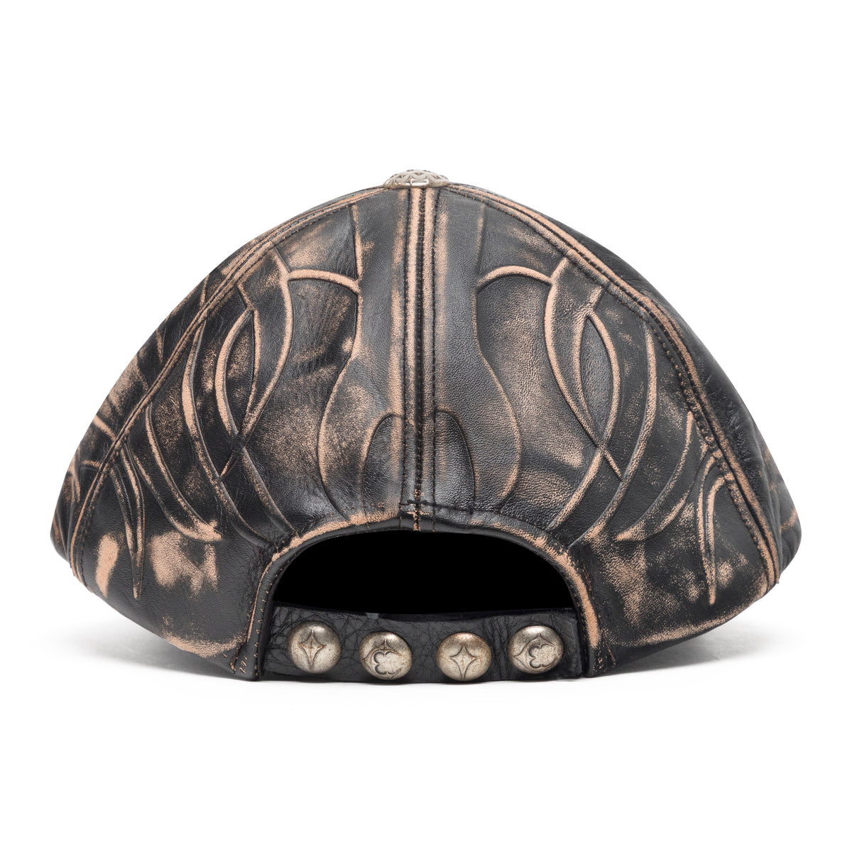 Thug Club Tc Leather Chopper Cap Black