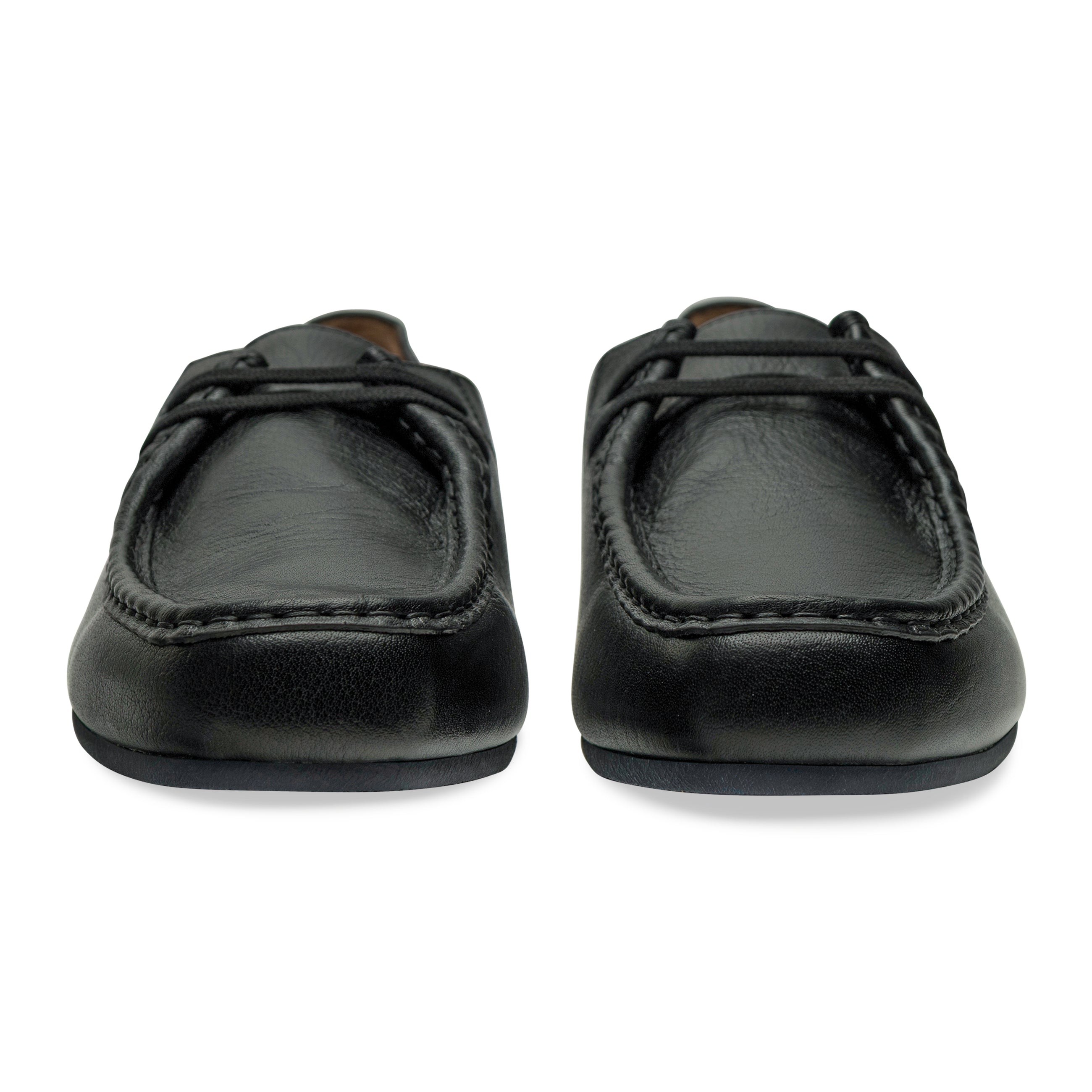 Jil Sander Lace Up Loafers Black