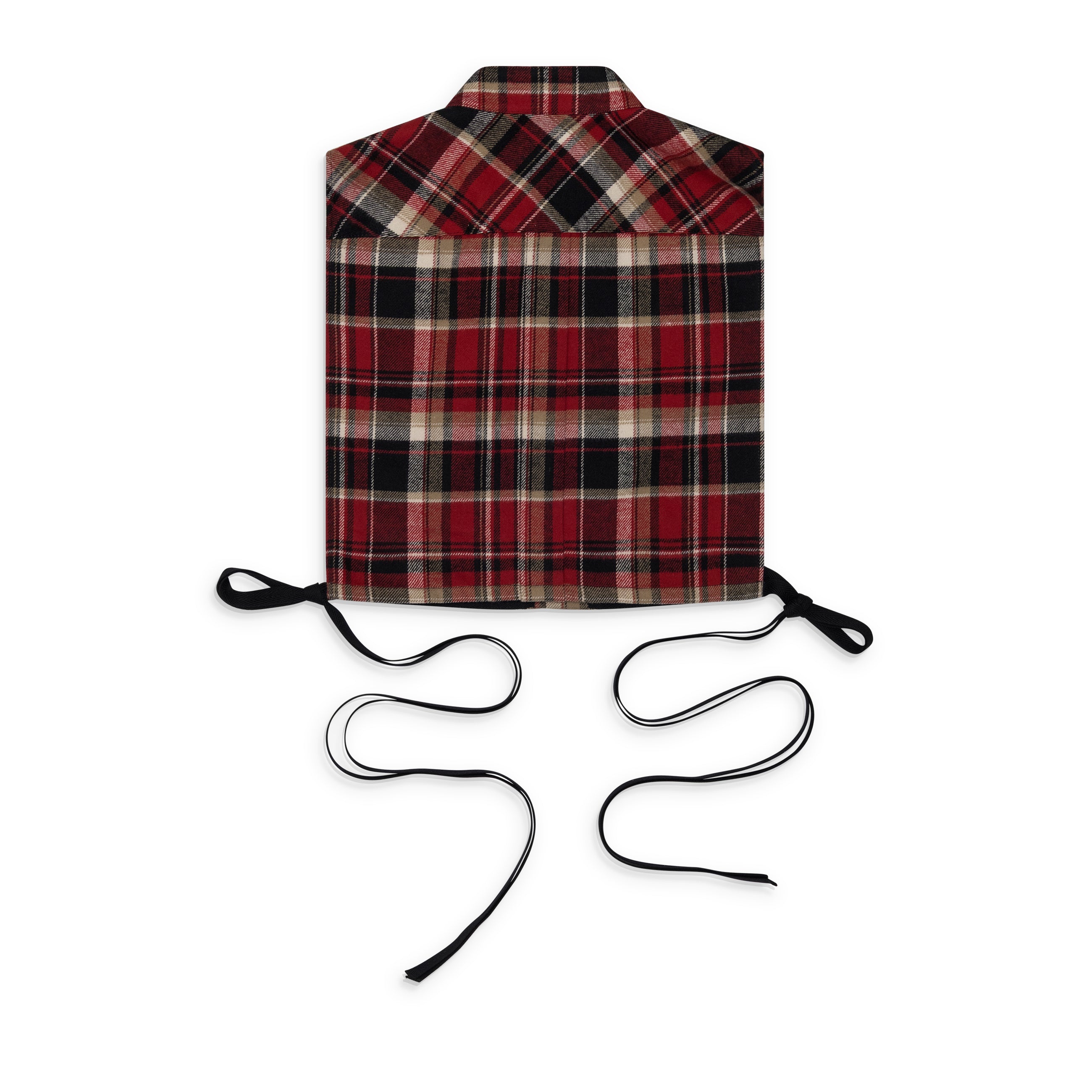 Ann Demeulemeester Moni Plastron Top With Open Sides Red
