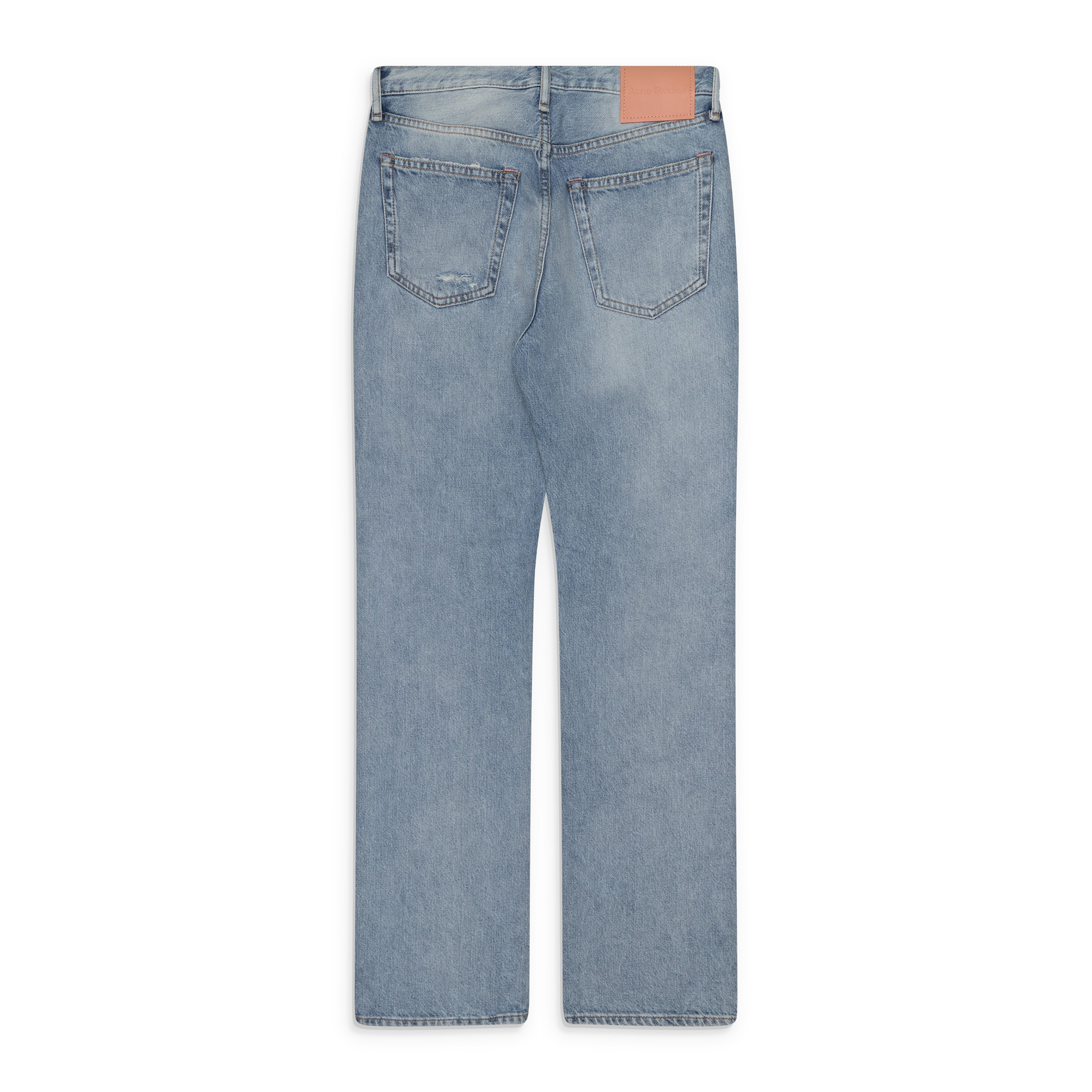 Acne Studios Distressed 1996 Fit Jeans Light Blue – ESSXNYC