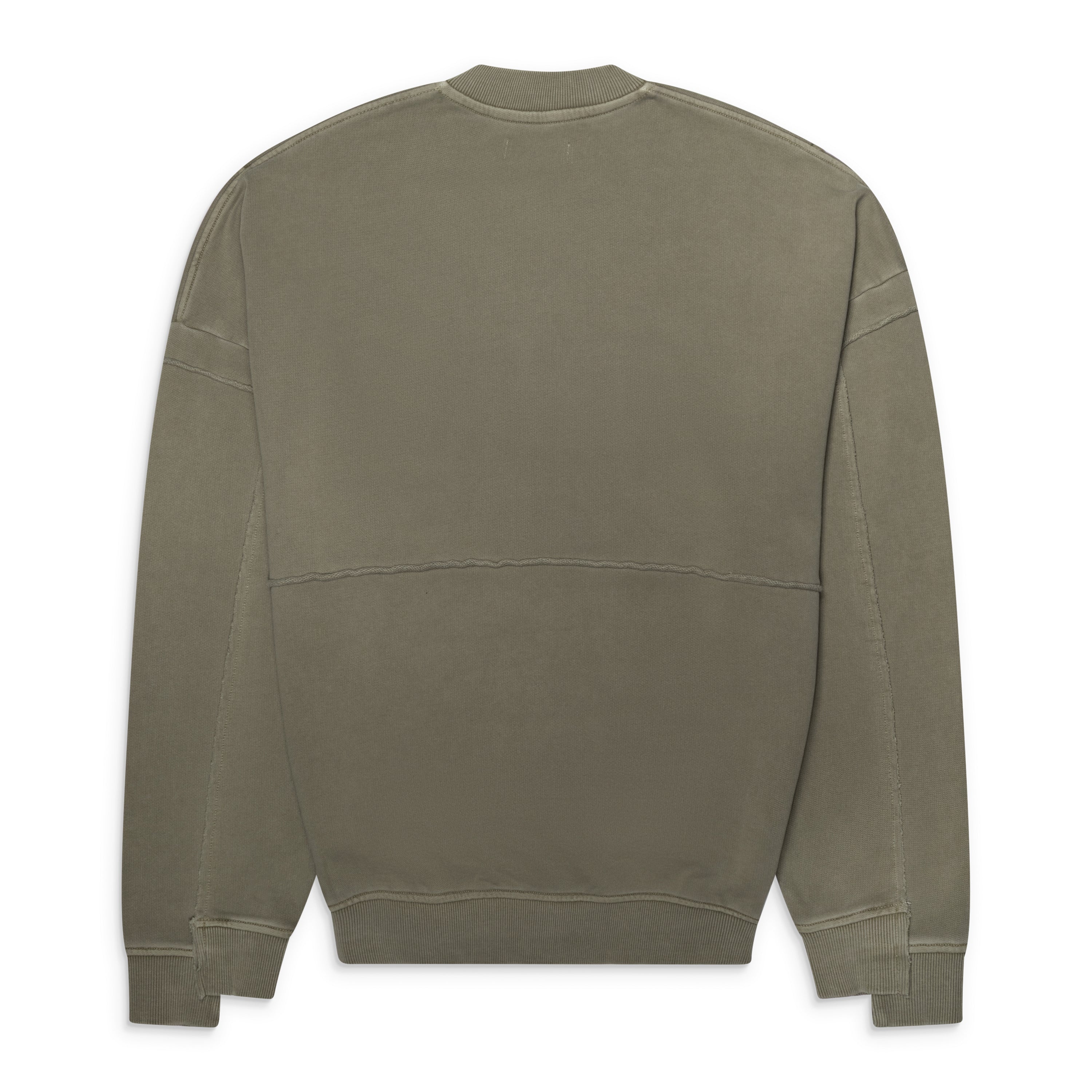 Martine Rose Zip Up Crewneck Green – ESSXNYC