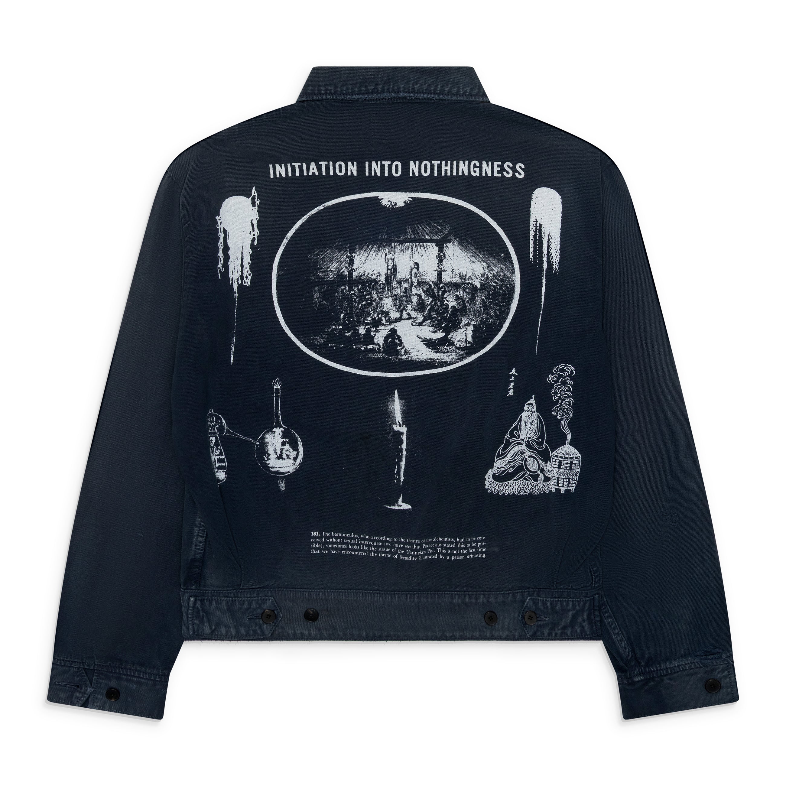 Enfants Riches Deprimes Initiation Into Nothingness Mechanics Jacket Navy
