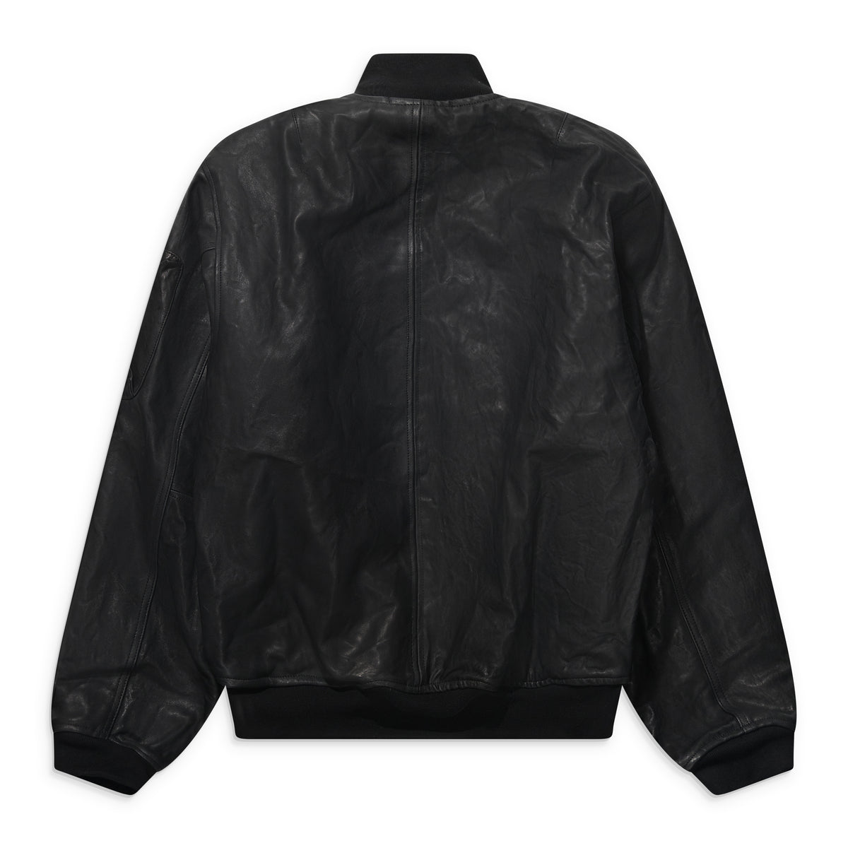 ALEXANDER DIGENOVA Leather Rl Bomber Black