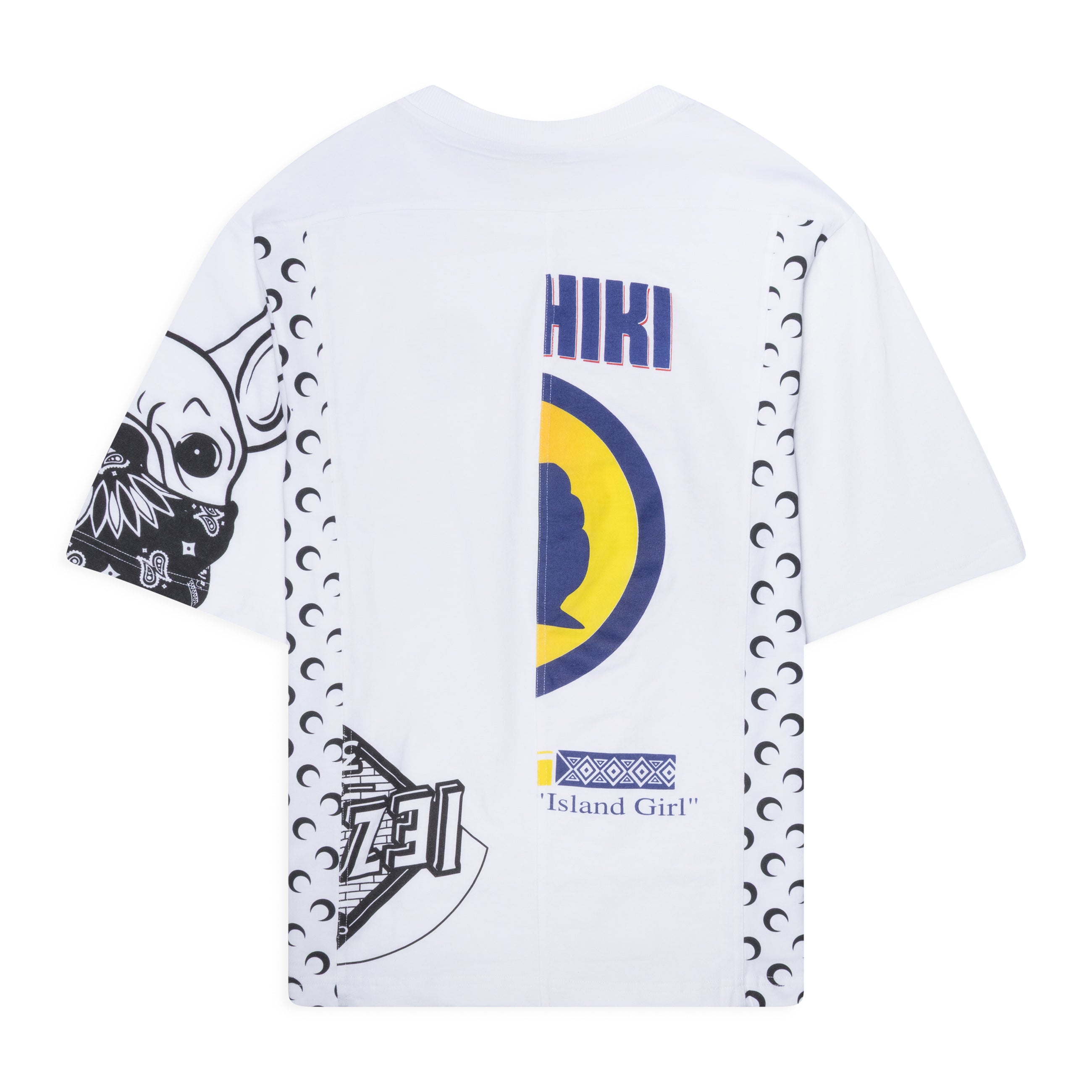 Marine Serre Upc Jersey T-Shirt White