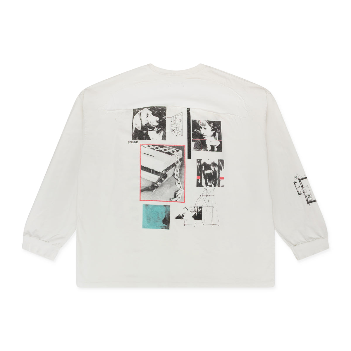 Enfants Riches Deprimes Modular Ls T-Shirt Vintage White