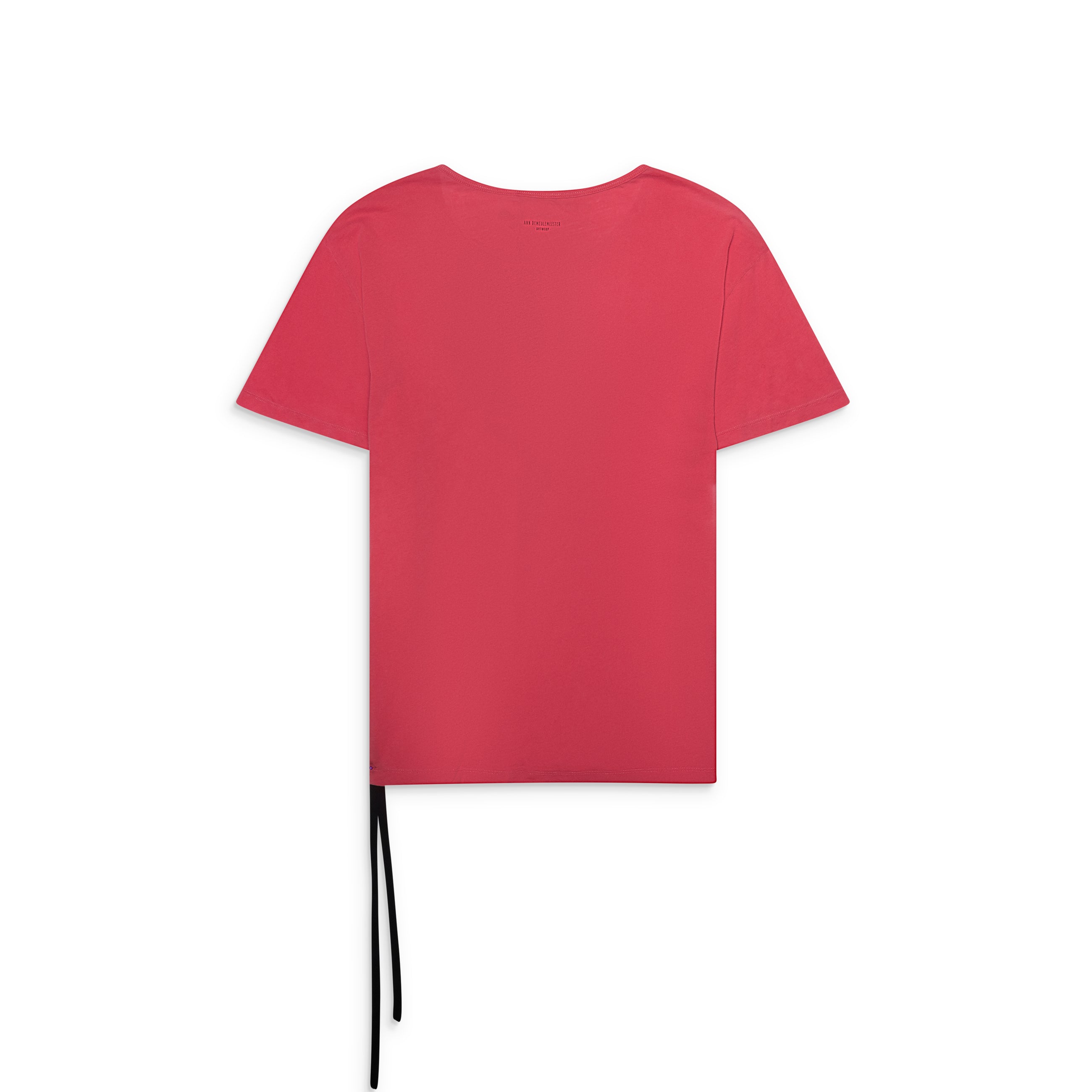 Ann Demeulemeester Idar Cropped T-shirt Red