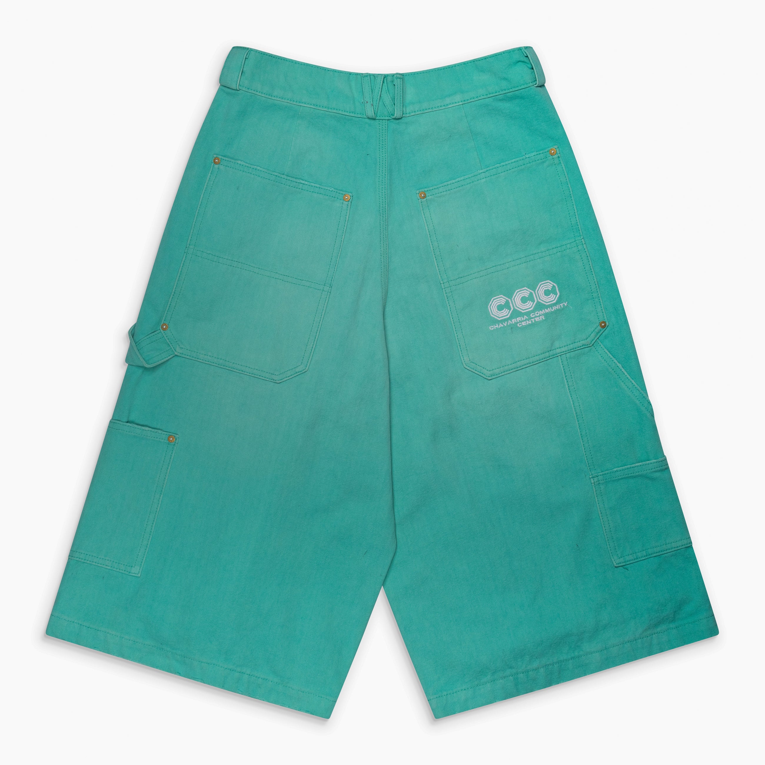 Willy Chavarria Stockton Dbl Knee Short Green