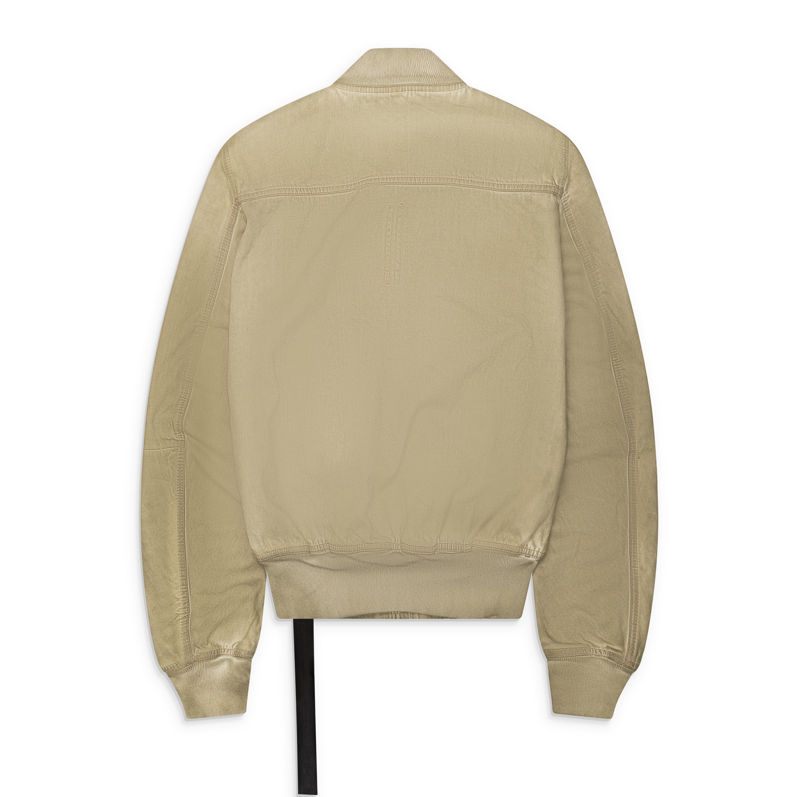 Rick Owens DRKSHDW Bauhaus Flight Denim Bomber Beige