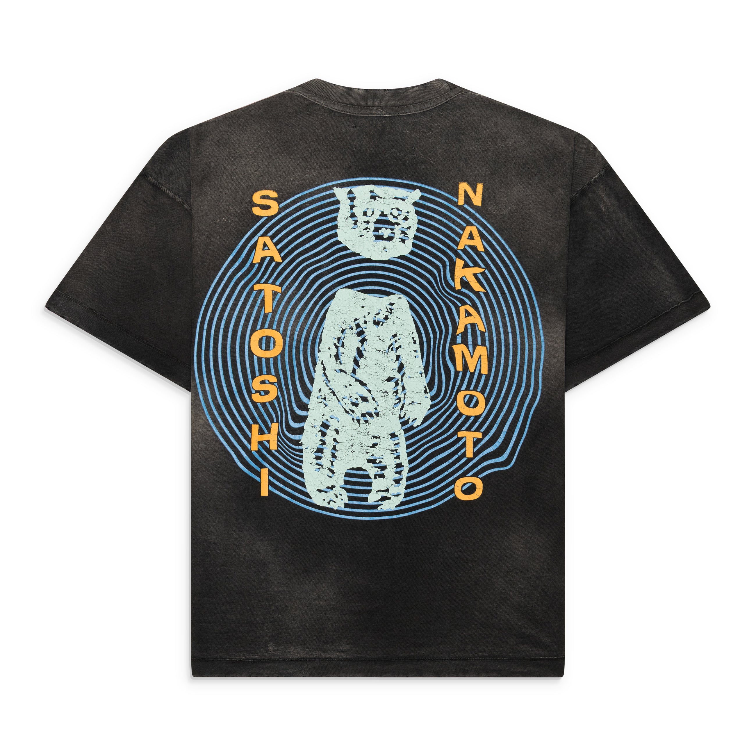 Satoshi Nakamoto Overdrive Tee Black