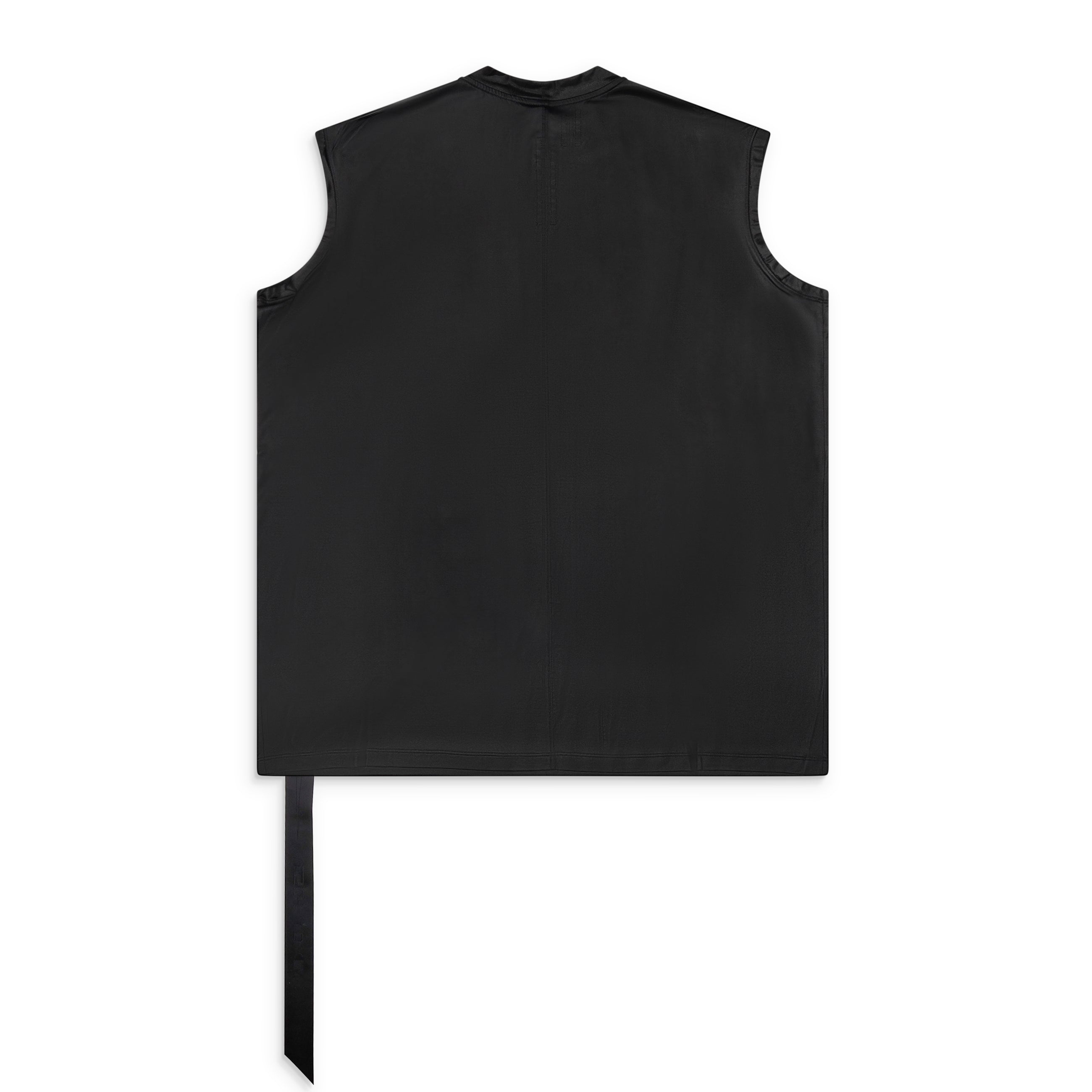 Rick Owens DRKSHDW Black Tarp Sleeveless T-shirt