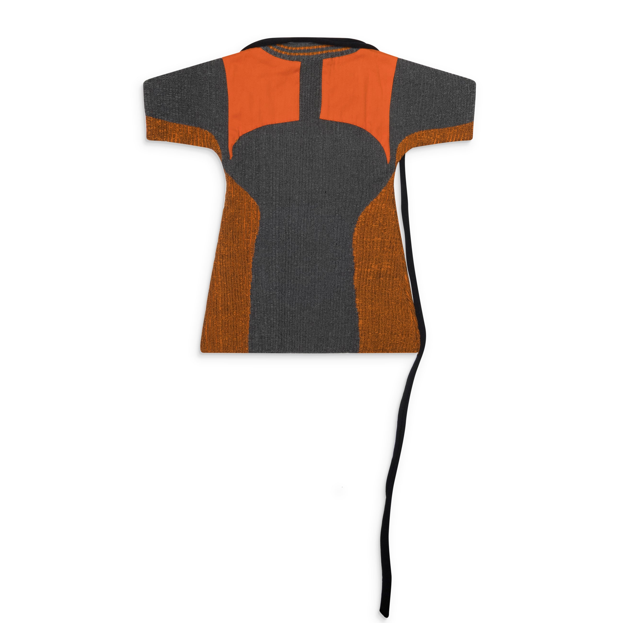 Ottolinger Grey / Orange Textured Knit Team Shirt Multicolor