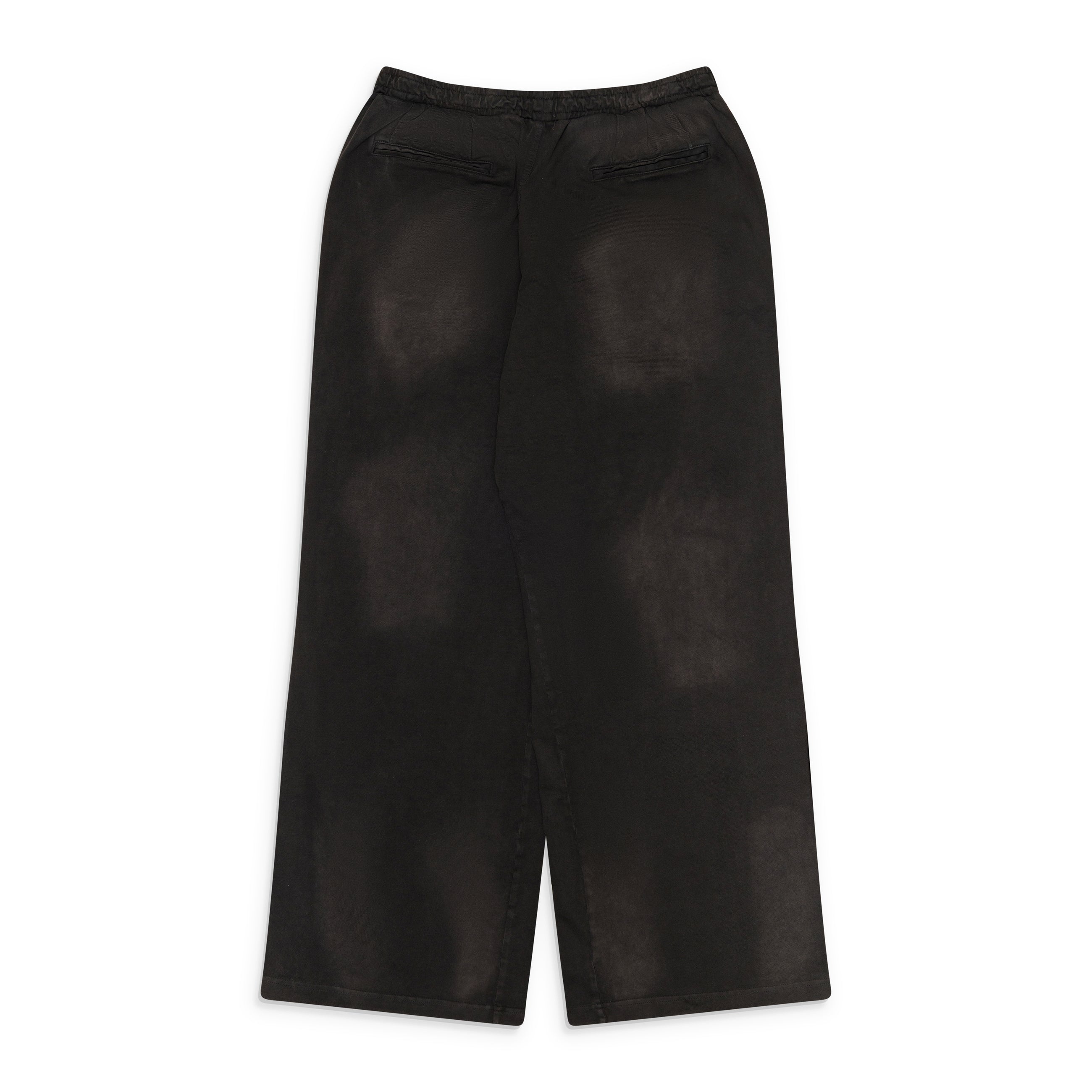 424 Stripped Ripped Sweatpants Black Black