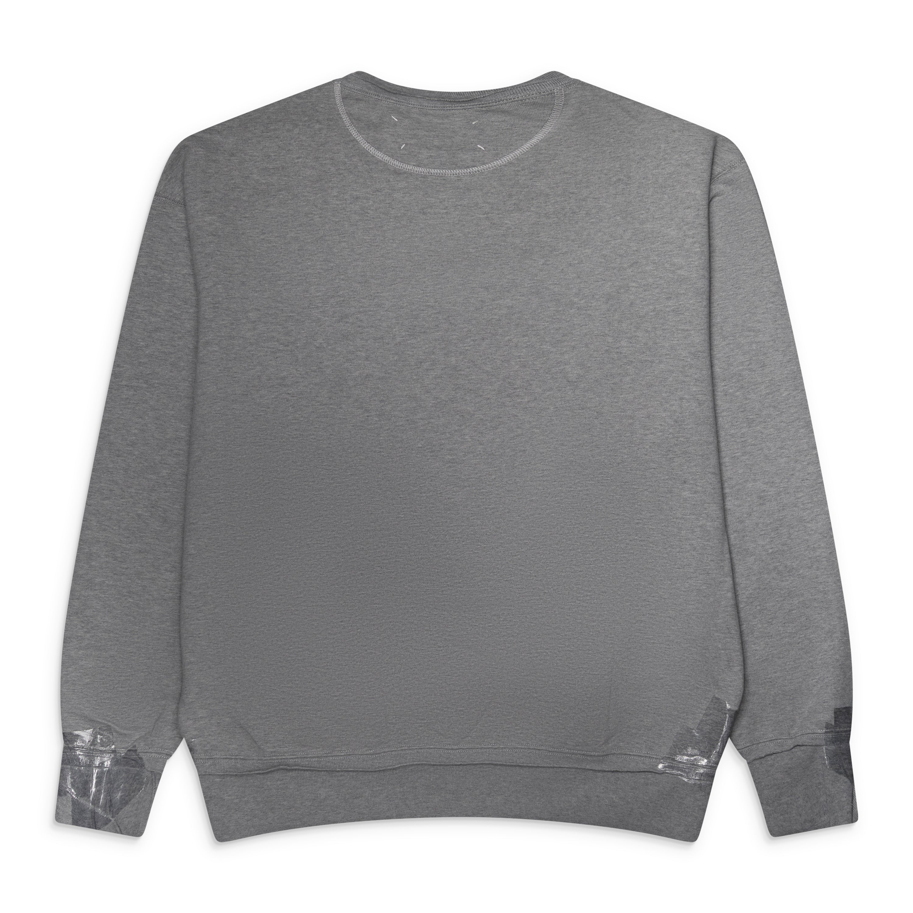Maison Margielaグレー スウェット Maison Margiela Sweatshirt With Tape Details Grey – ESSXNYC