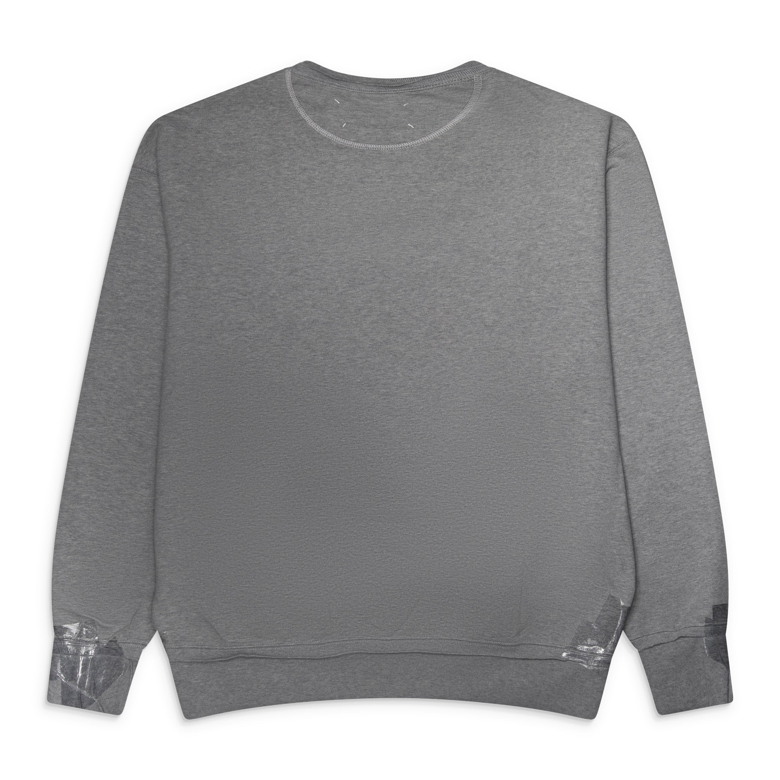 Maison Margiela Sweatshirt With Tape Details Grey