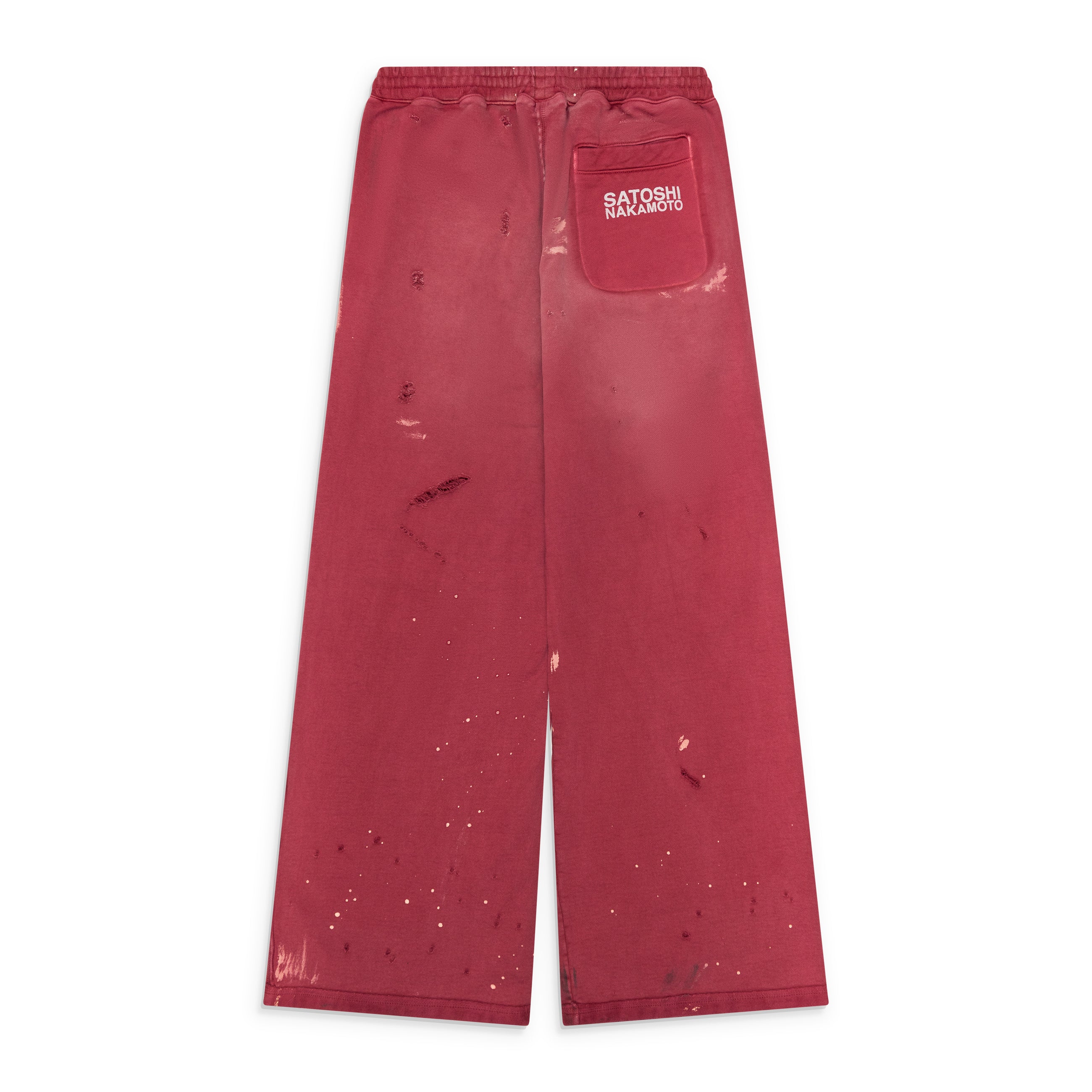 Satoshi Nakamoto Luke Fleece Sweat Red