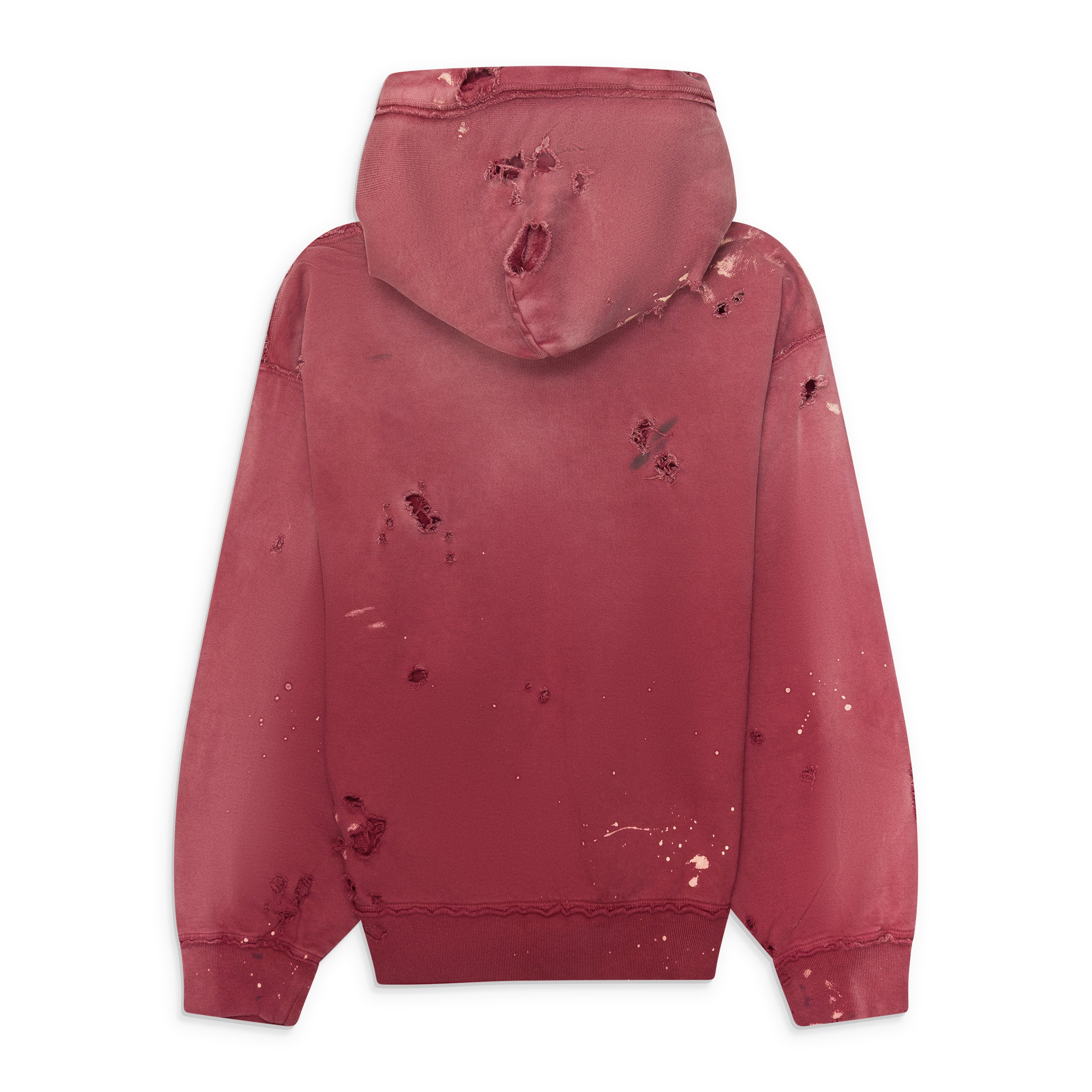 Satoshi Nakamoto Luke Fleece Hoodie Red