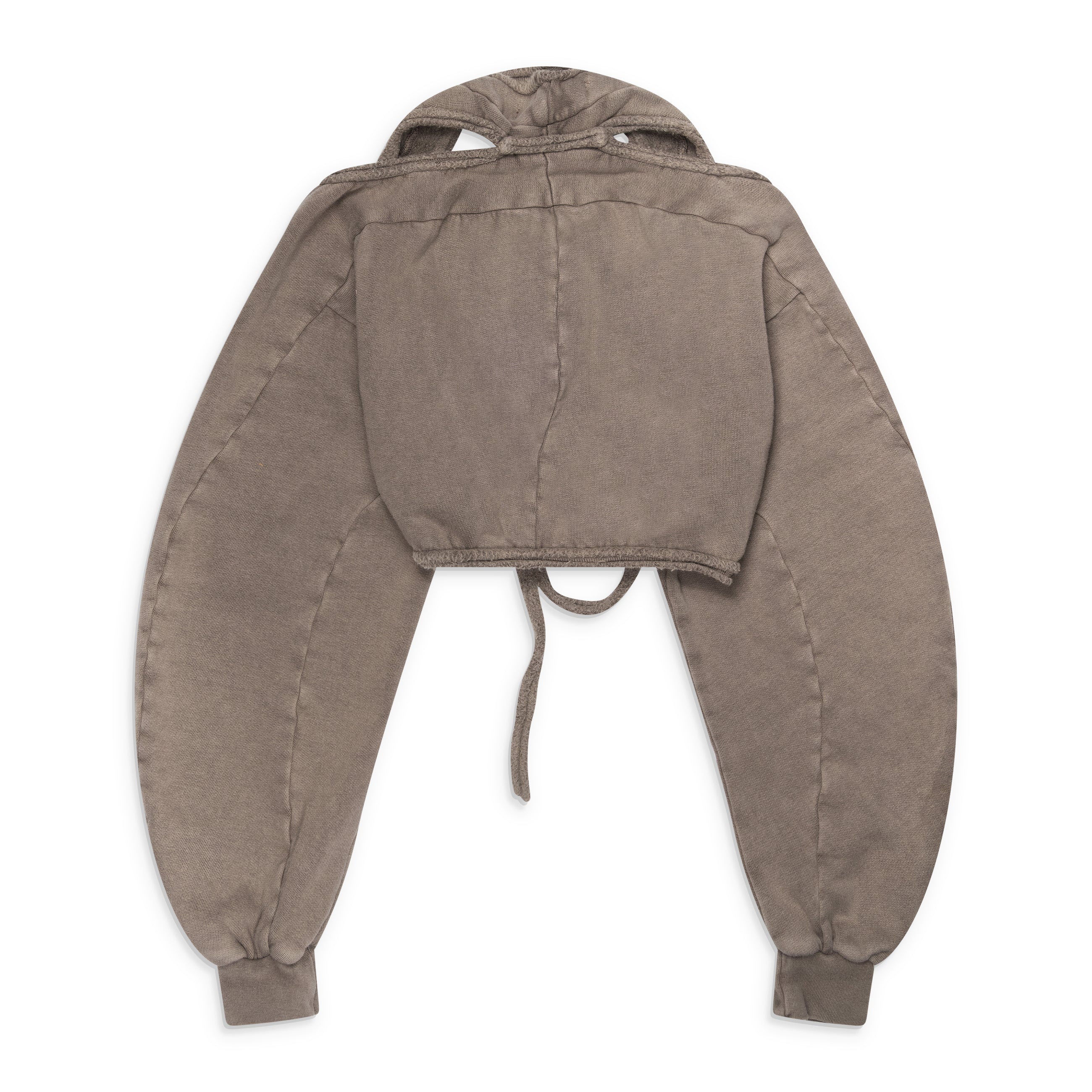 Ottolinger Rogue Cropped Zip Up Beige