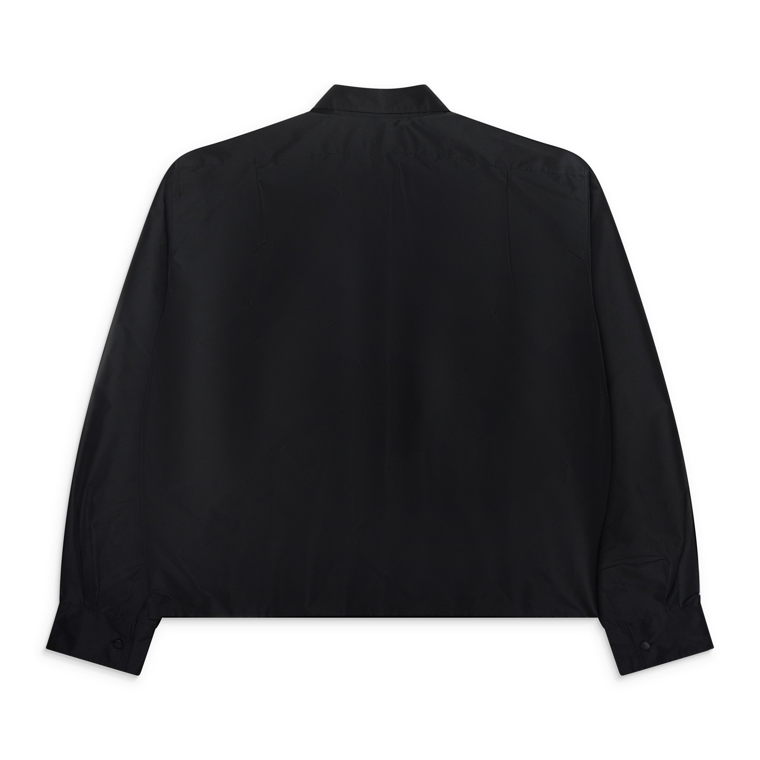 Jil Sander Technical Button Down Shirt Black